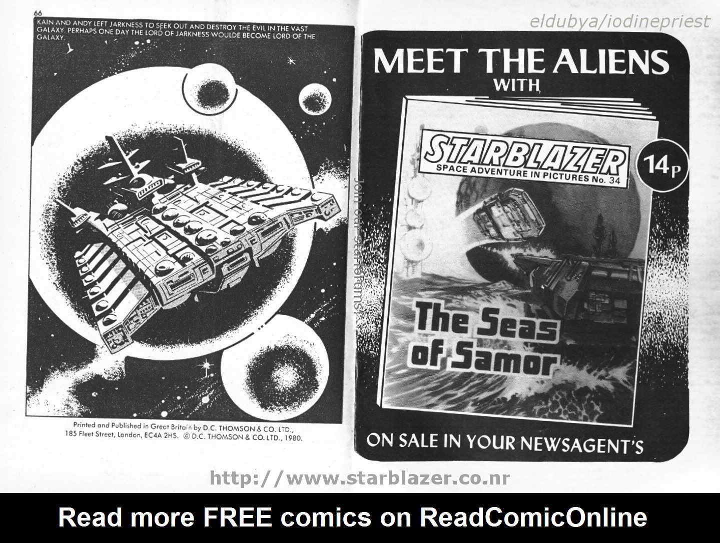 Read online Starblazer comic -  Issue #35 - 35