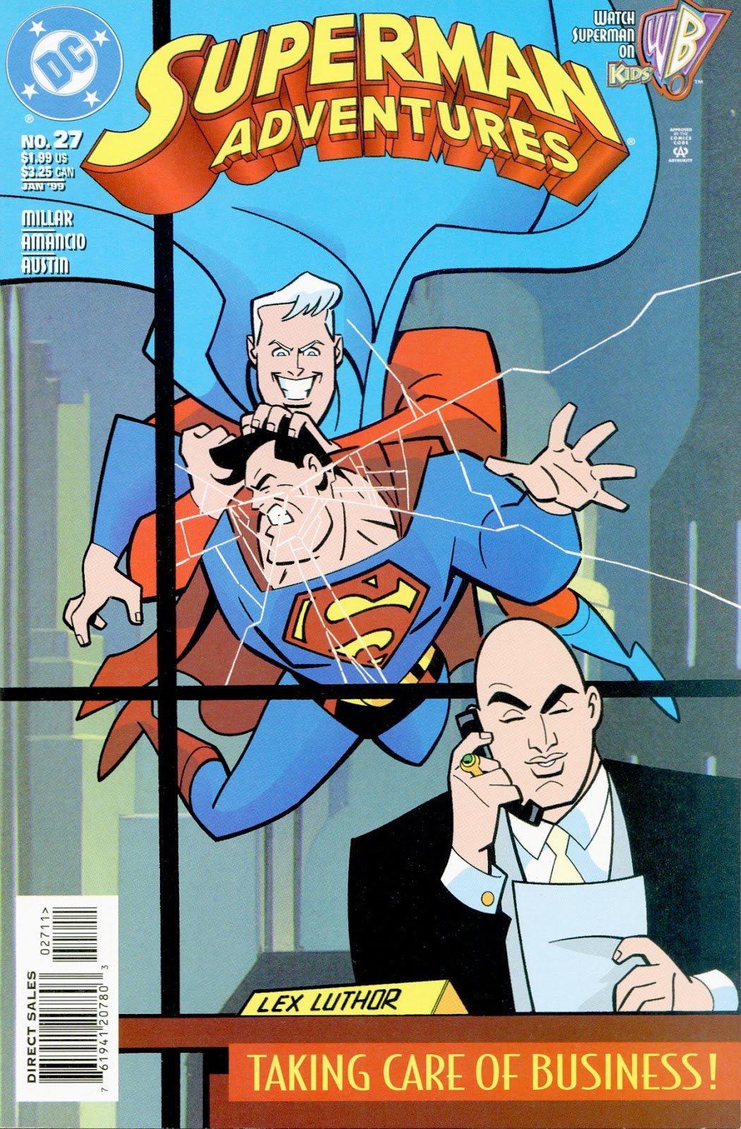Superman Adventures 27 Page 1