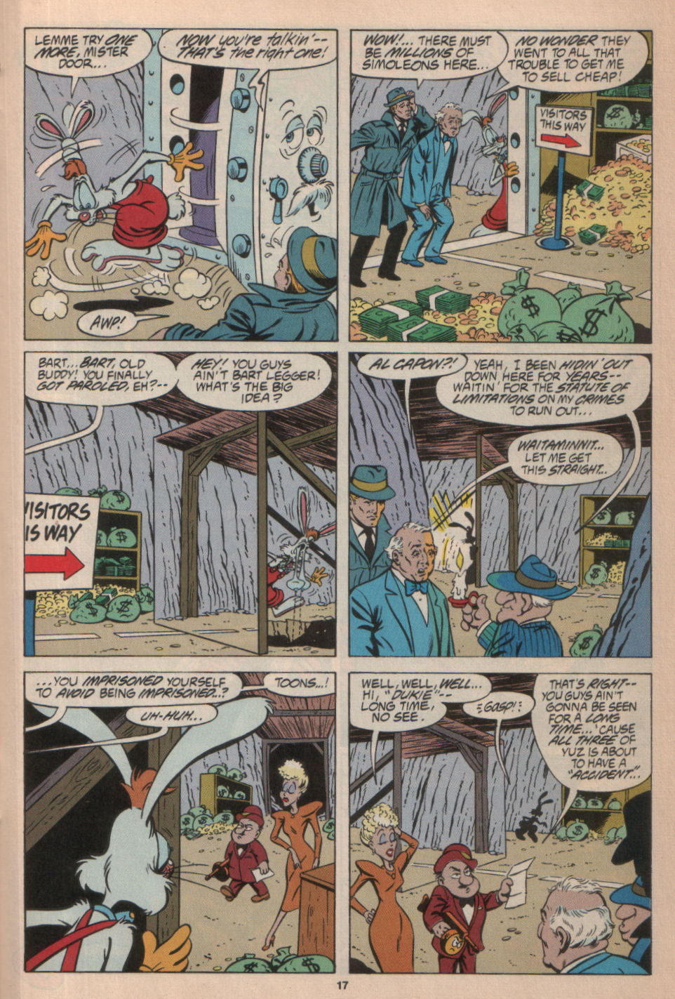 Read online Roger Rabbit comic -  Issue #14 - 18