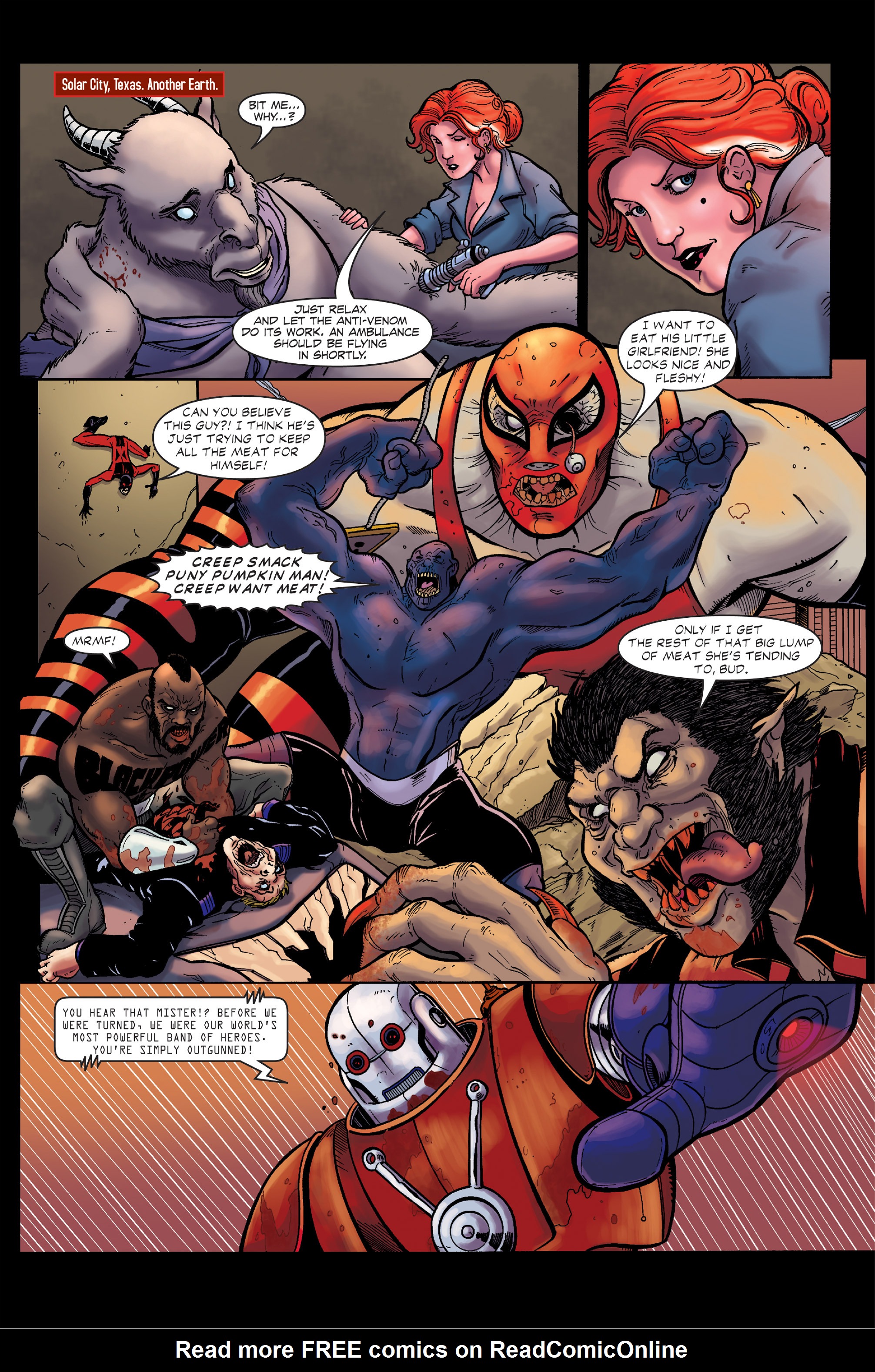Read online Hack/Slash vs. Halloween Man Special comic -  Issue # Full - 6