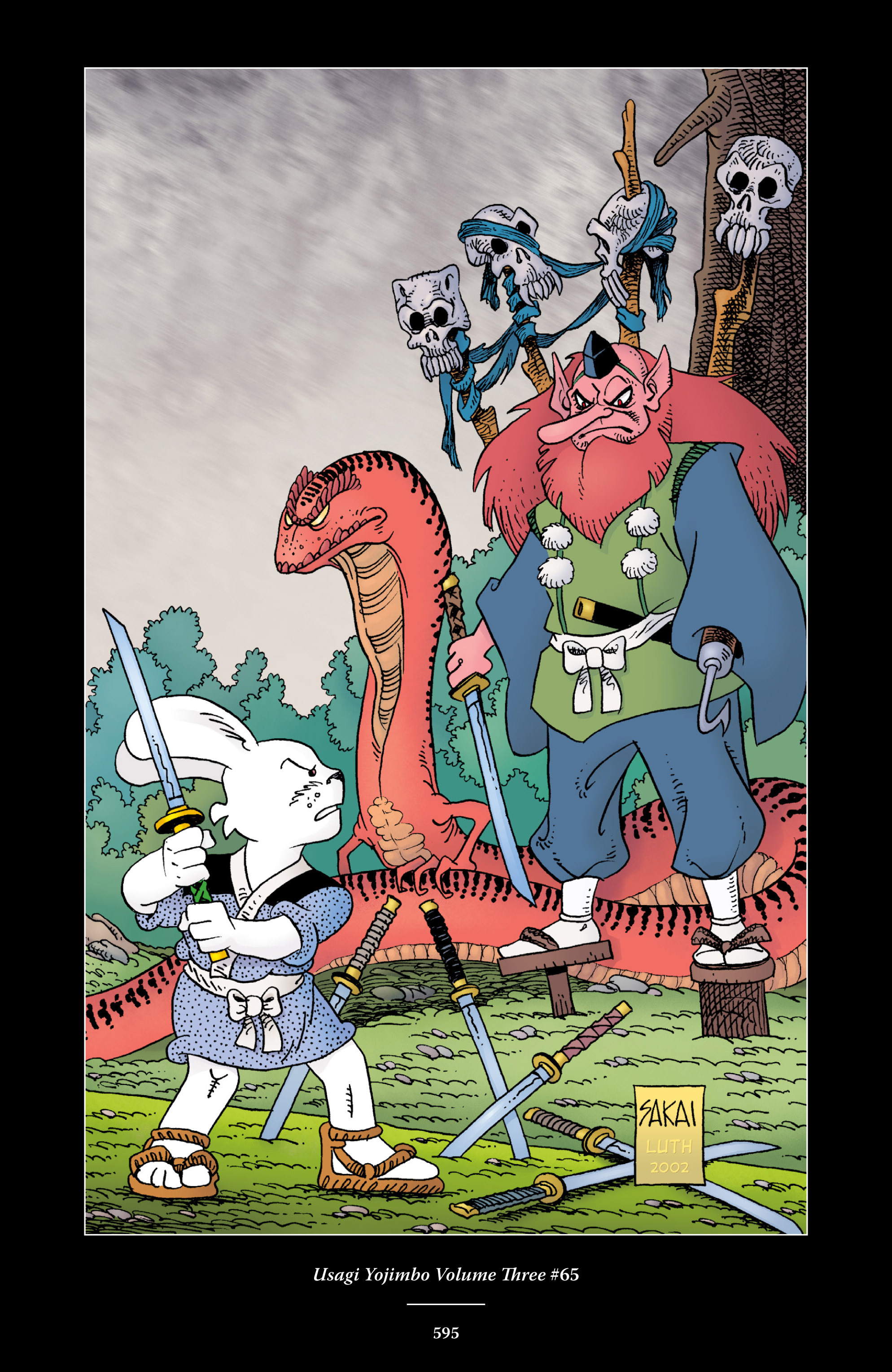 Read online The Usagi Yojimbo Saga comic -  Issue # TPB 4 - 589