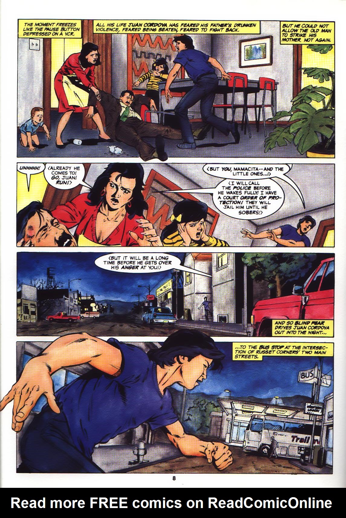 Read online Marvel Graphic Novel: Cloak and Dagger and Power Pack: Shelter From The Storm comic -  Issue # TPB - 9