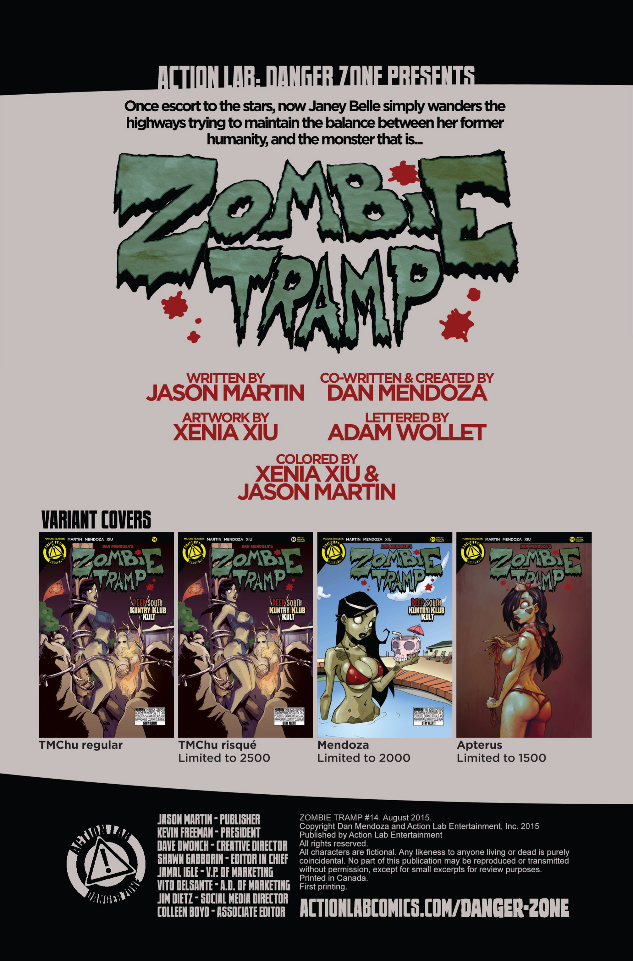 Read online Zombie Tramp (2014) comic -  Issue #14 - 2