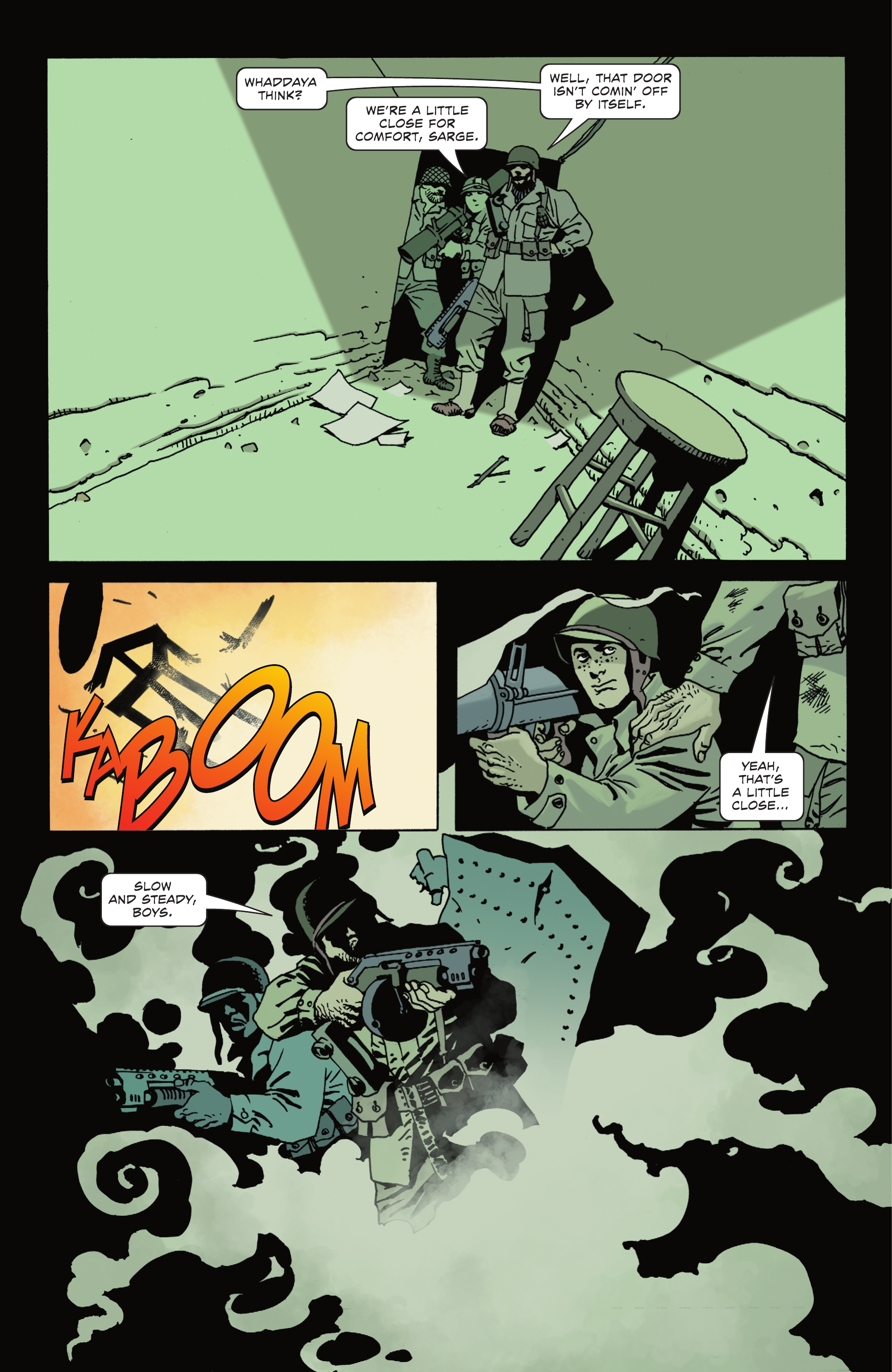 Read online DC Horror Presents: Sgt. Rock vs. The Army of the Dead comic -  Issue #5 - 17