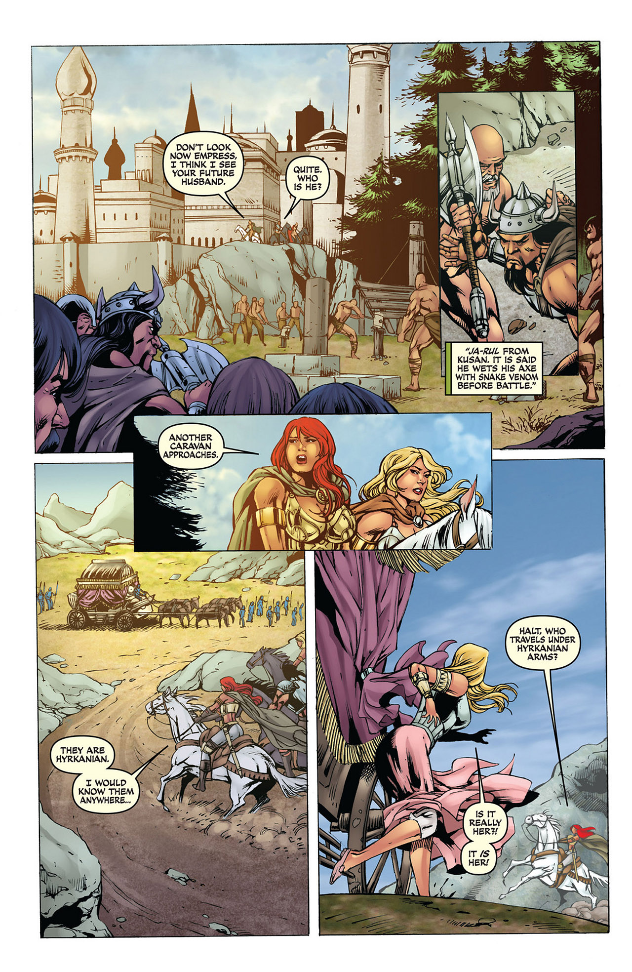 Read online Queen Sonja comic -  Issue #30 - 9