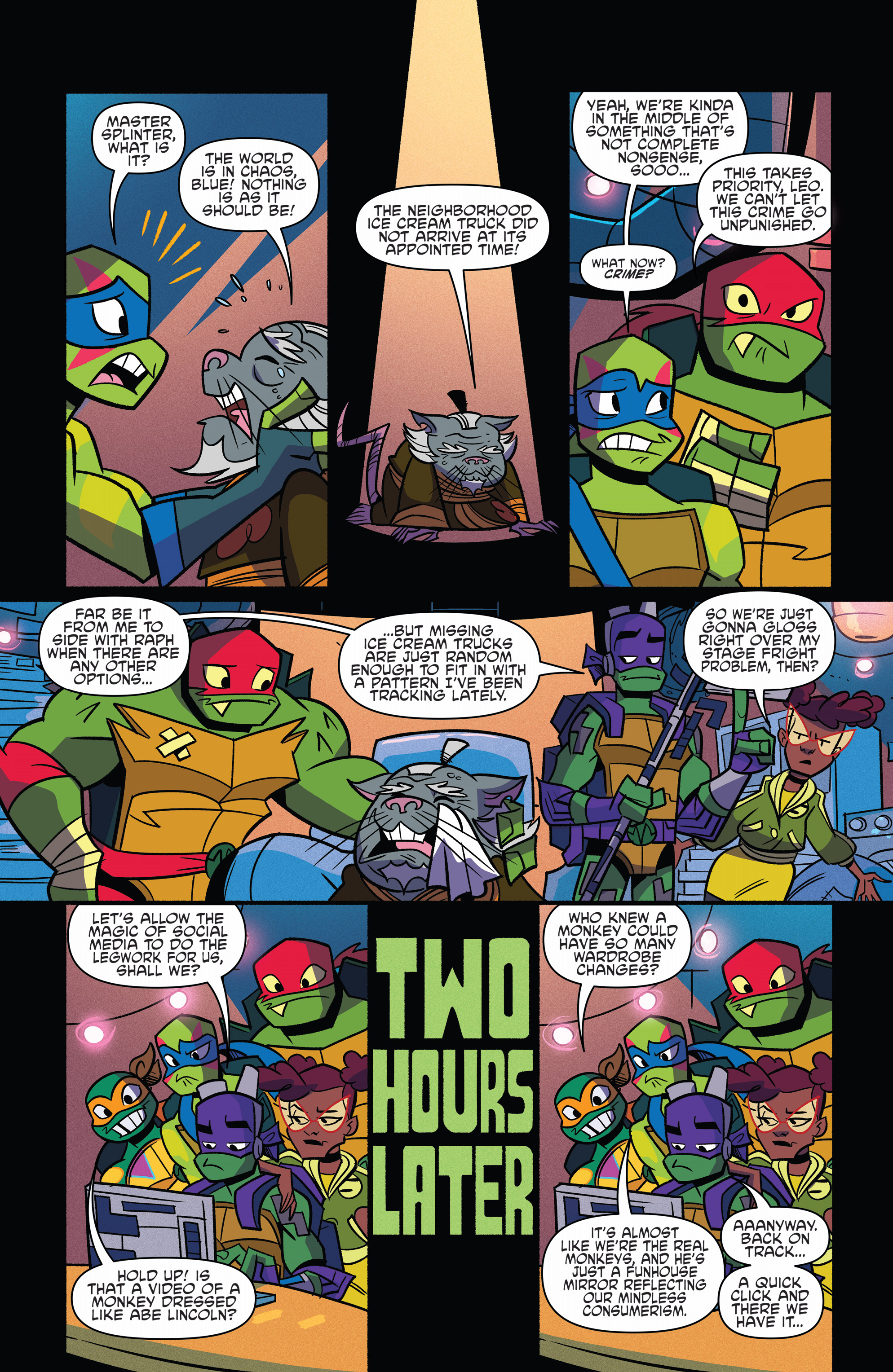 Read online Rise of the Teenage Mutant Ninja Turtles: Sound Off! comic -  Issue #1 - 13