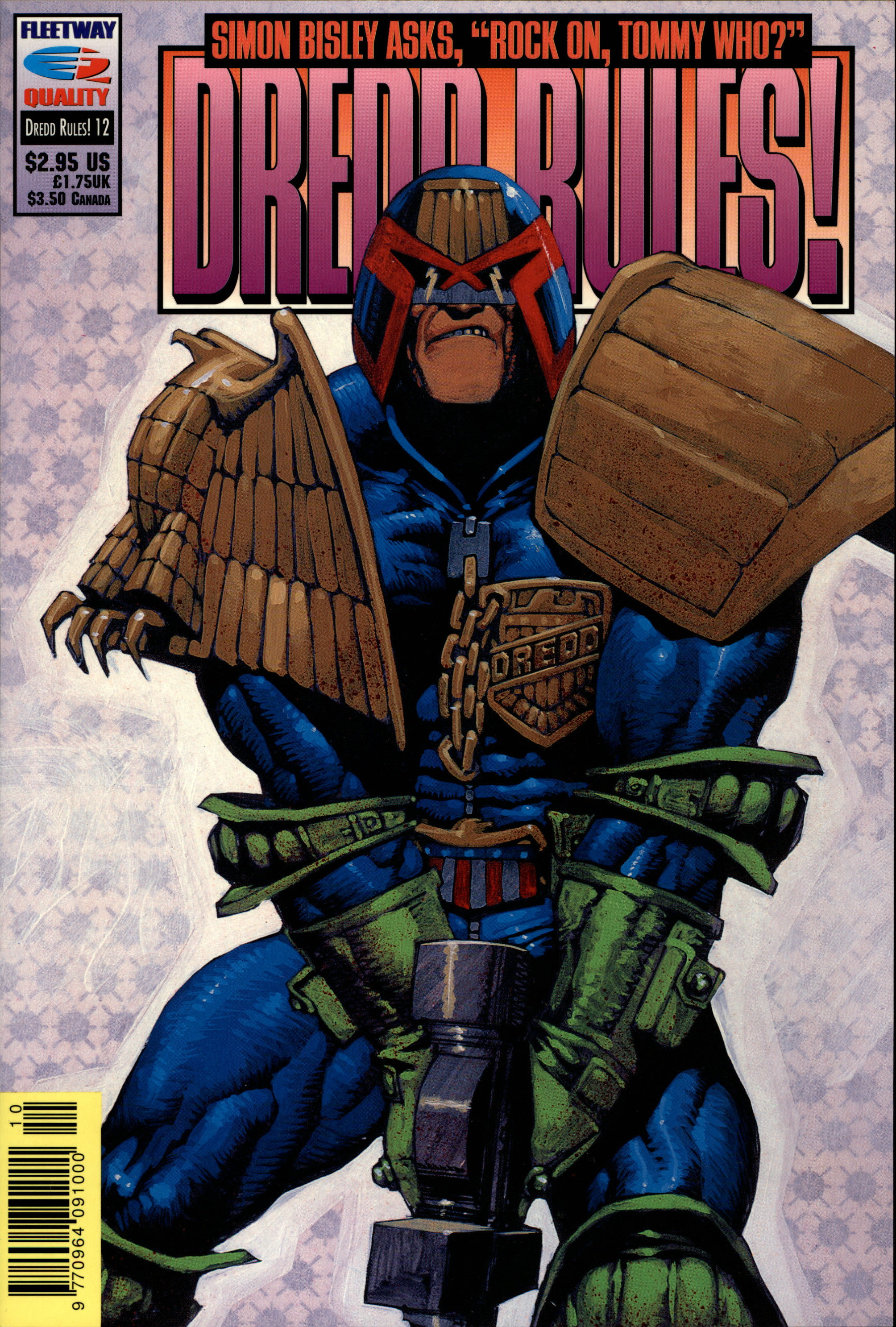Read online Dredd Rules! comic -  Issue #12 - 1