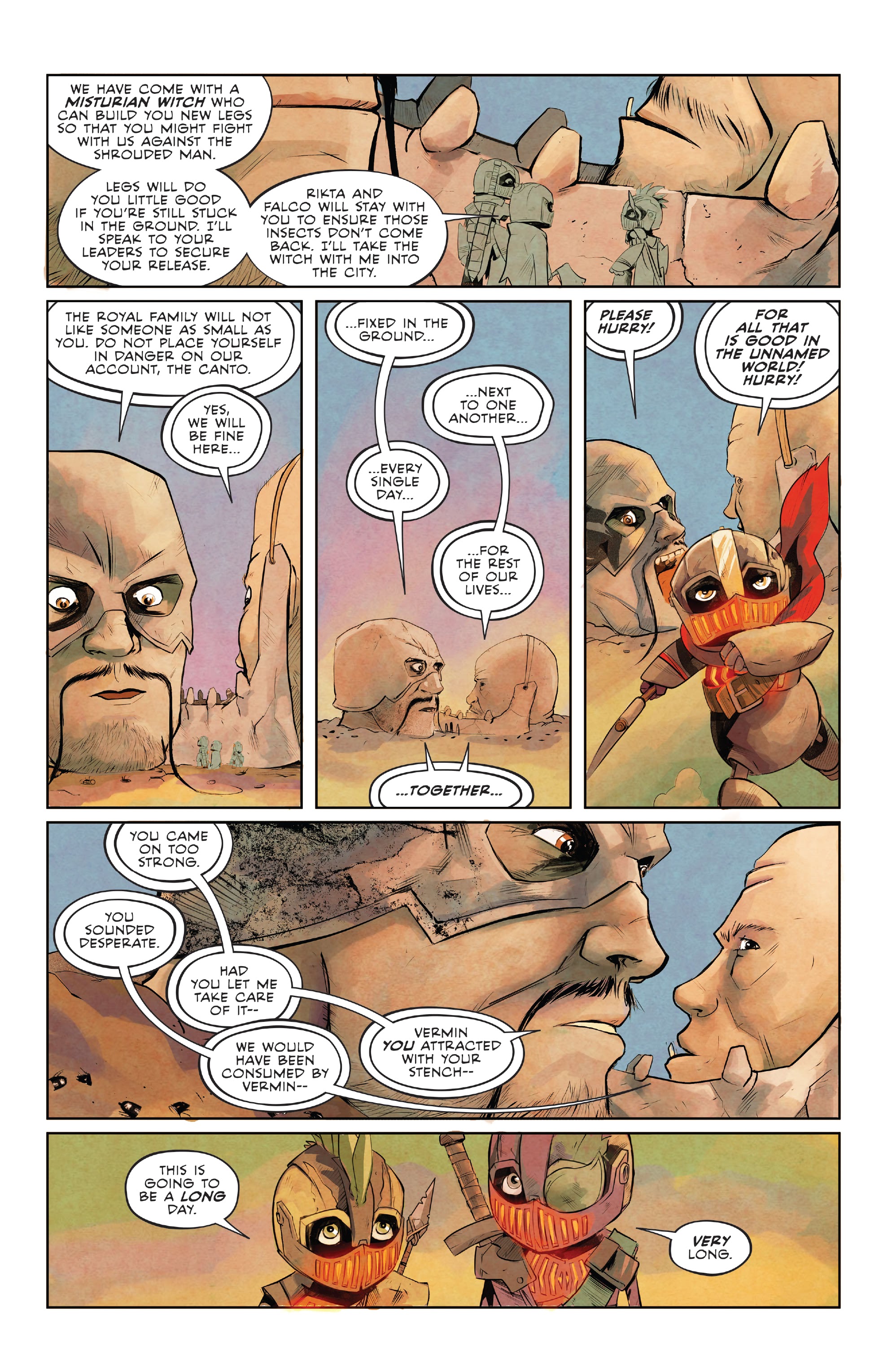 Read online Canto & The City of Giants comic -  Issue #1 - 12