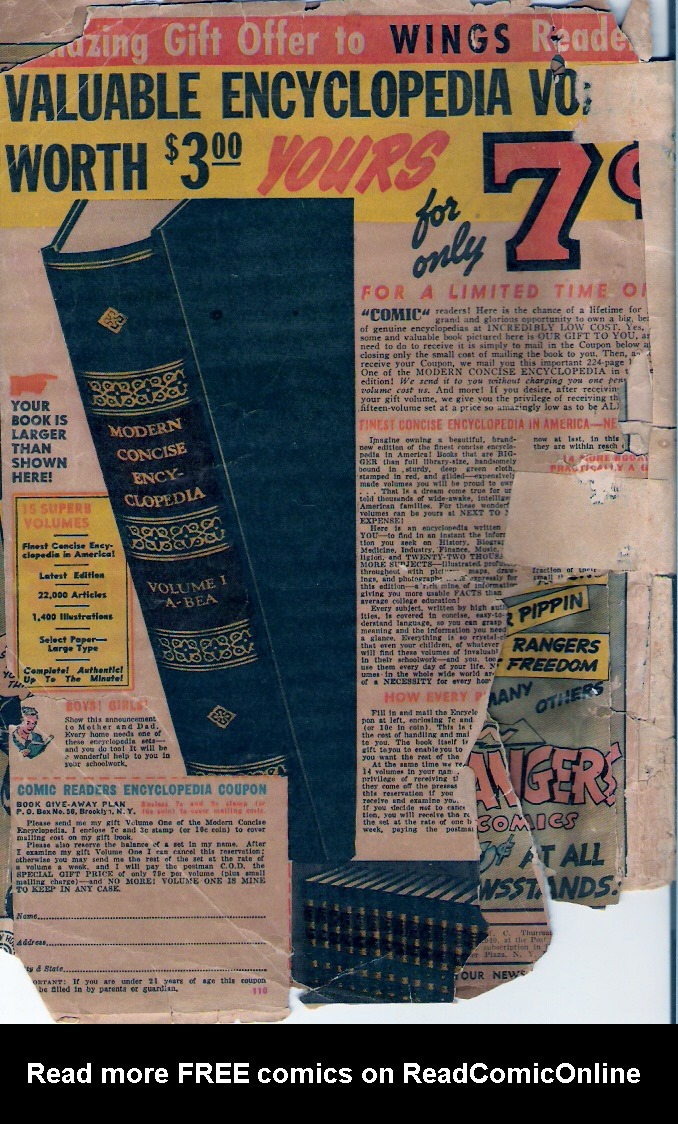 Read online Wings Comics comic -  Issue #27 - 68