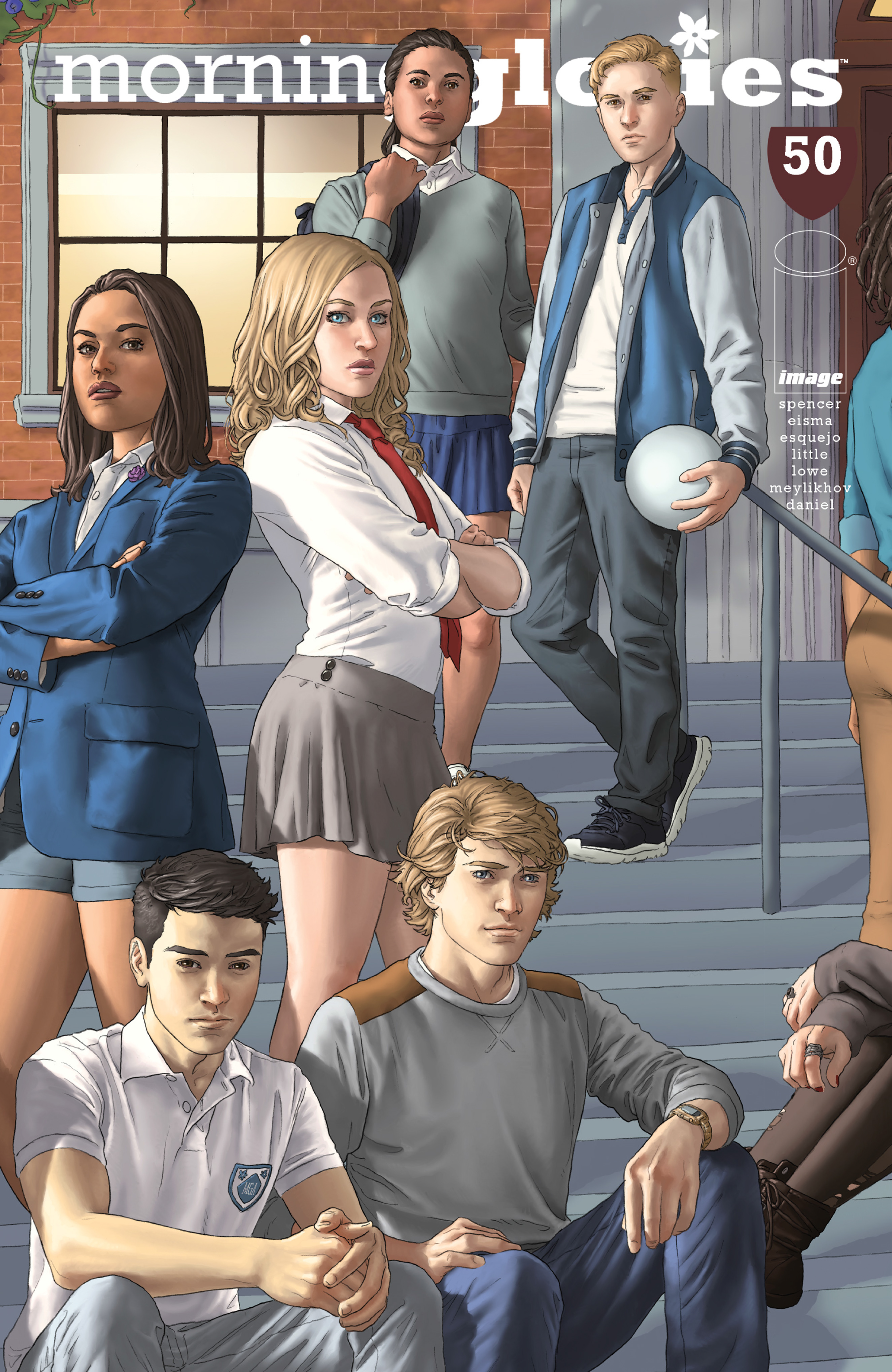 Read online Morning Glories comic -  Issue #50 - 1