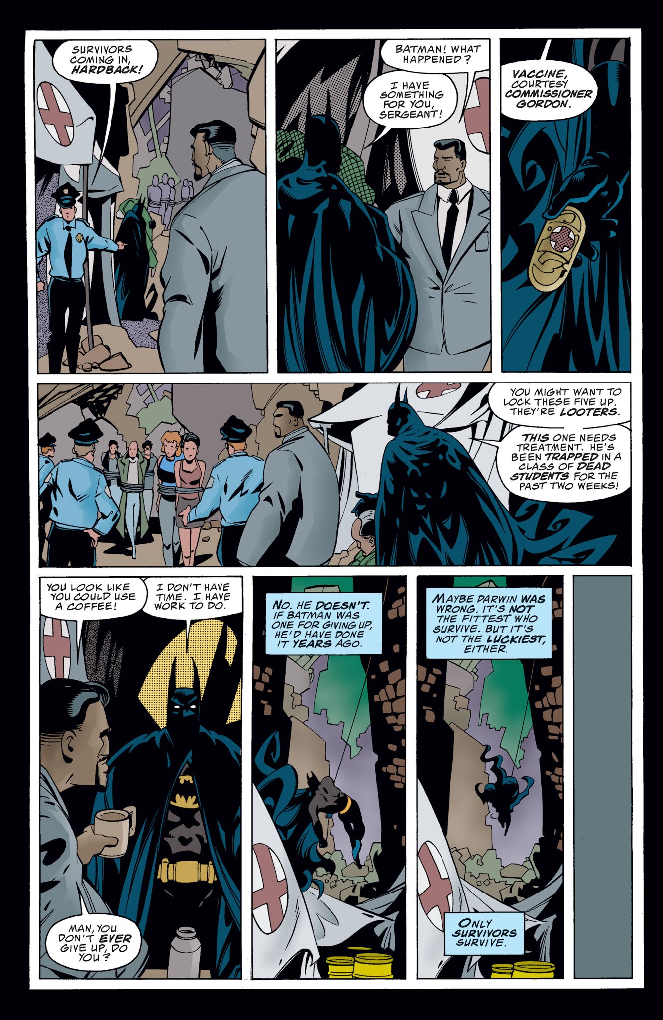 Read online Batman: Road To No Man's Land comic -  Issue # TPB 1 - 188
