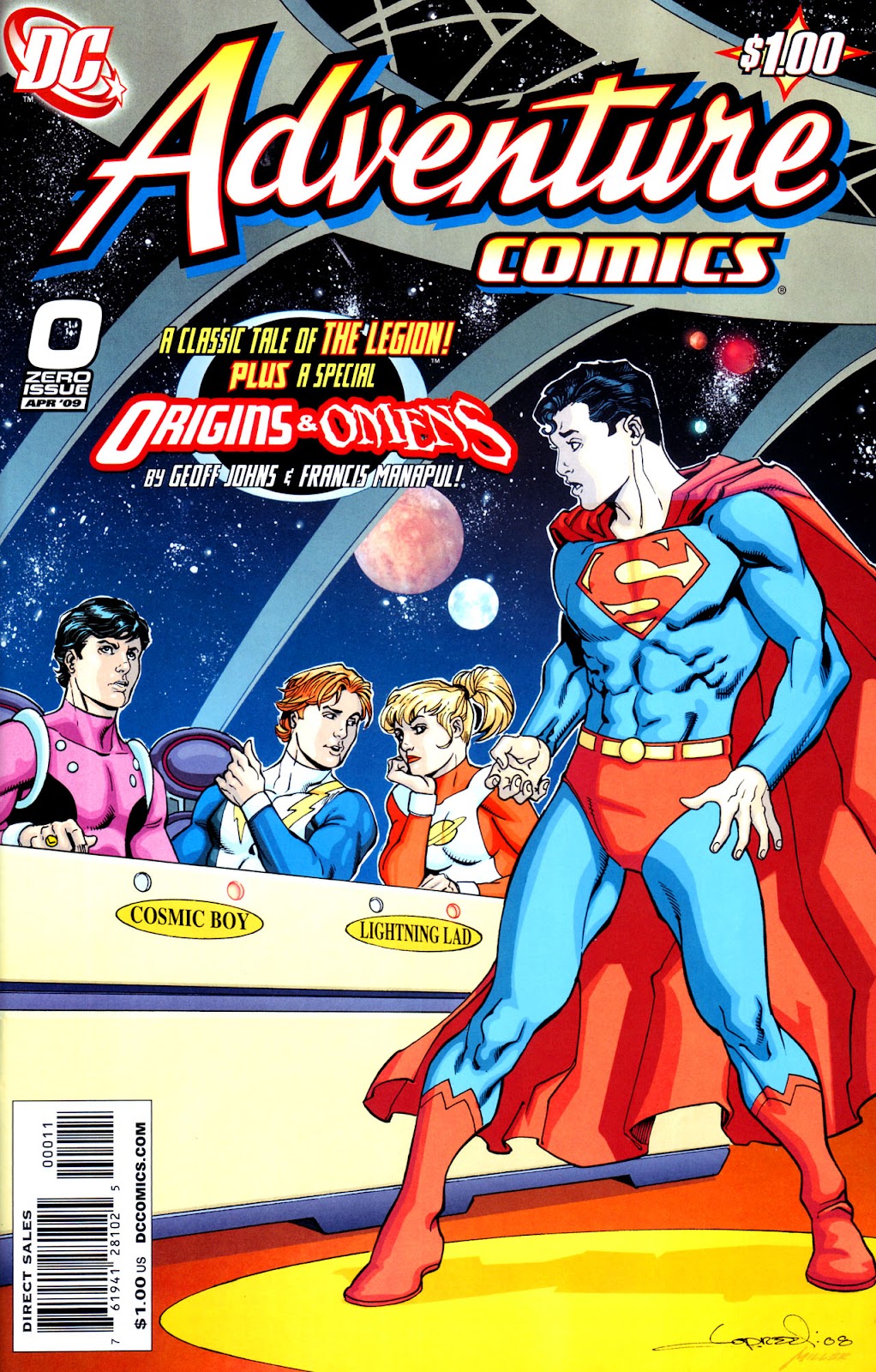 Adventure Comics (2009) issue 0 - Page 1