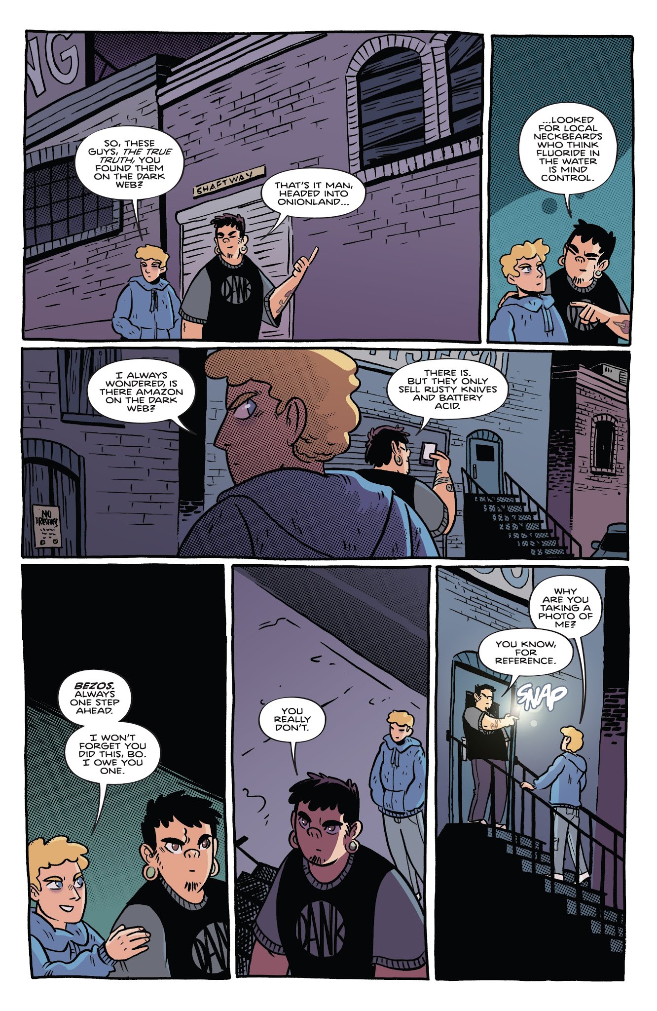 Read online By Night comic -  Issue #6 - 22