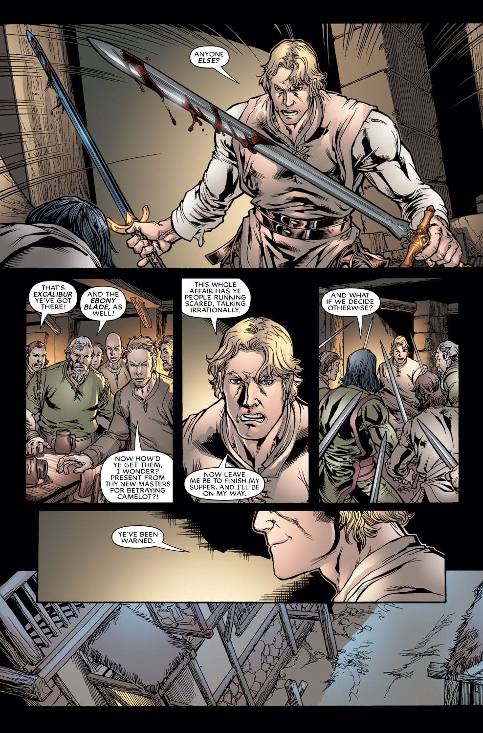 Read online New Excalibur comic -  Issue #10 - 10