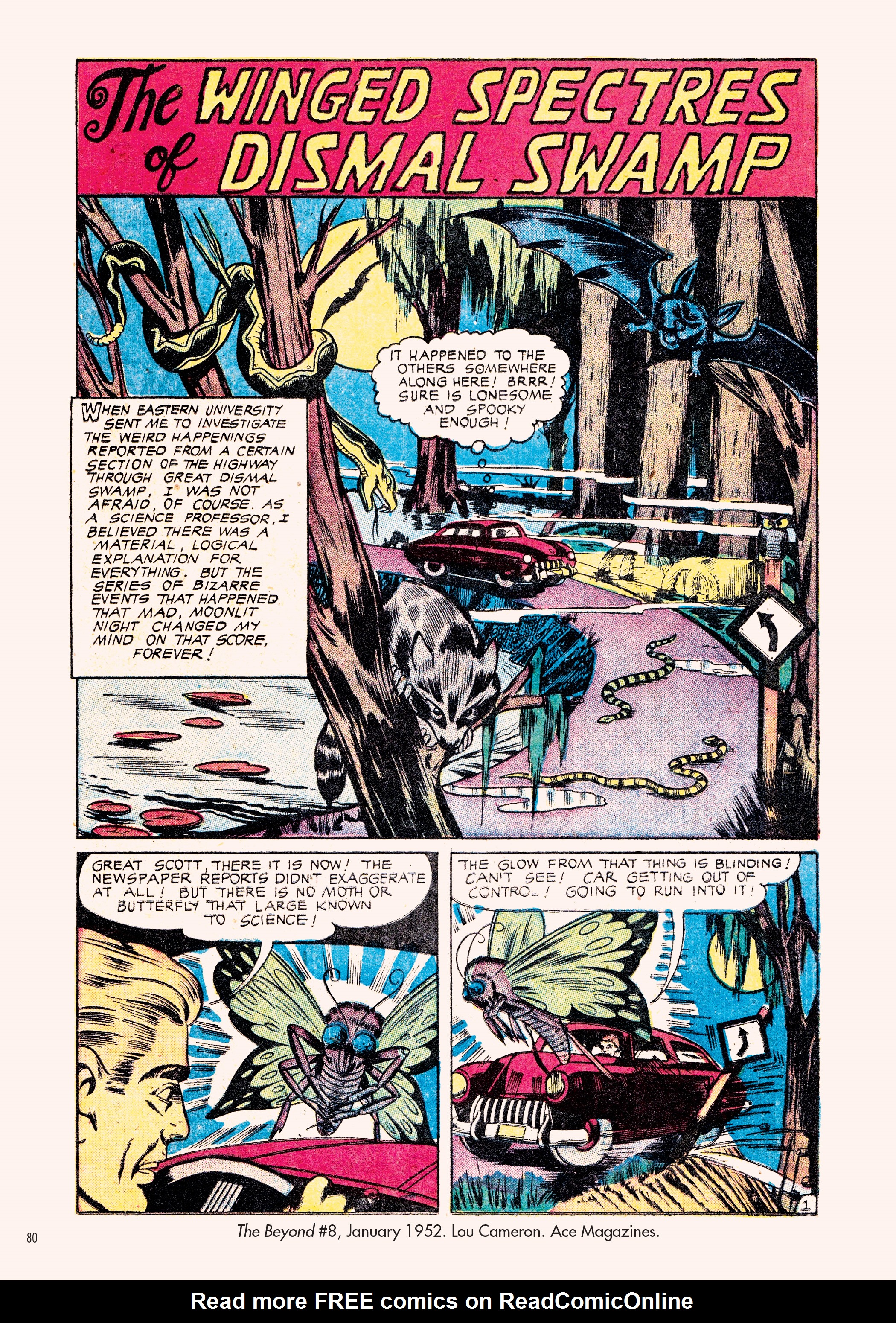 Read online Classic Monsters of Pre-Code Horror Comics: Swamp Monsters comic -  Issue # TPB - 80