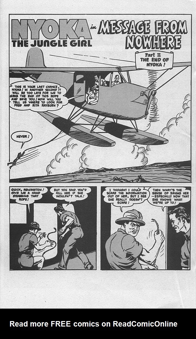Read online The Further Adventures of Nyoka the Jungle Girl comic -  Issue #5 - 19