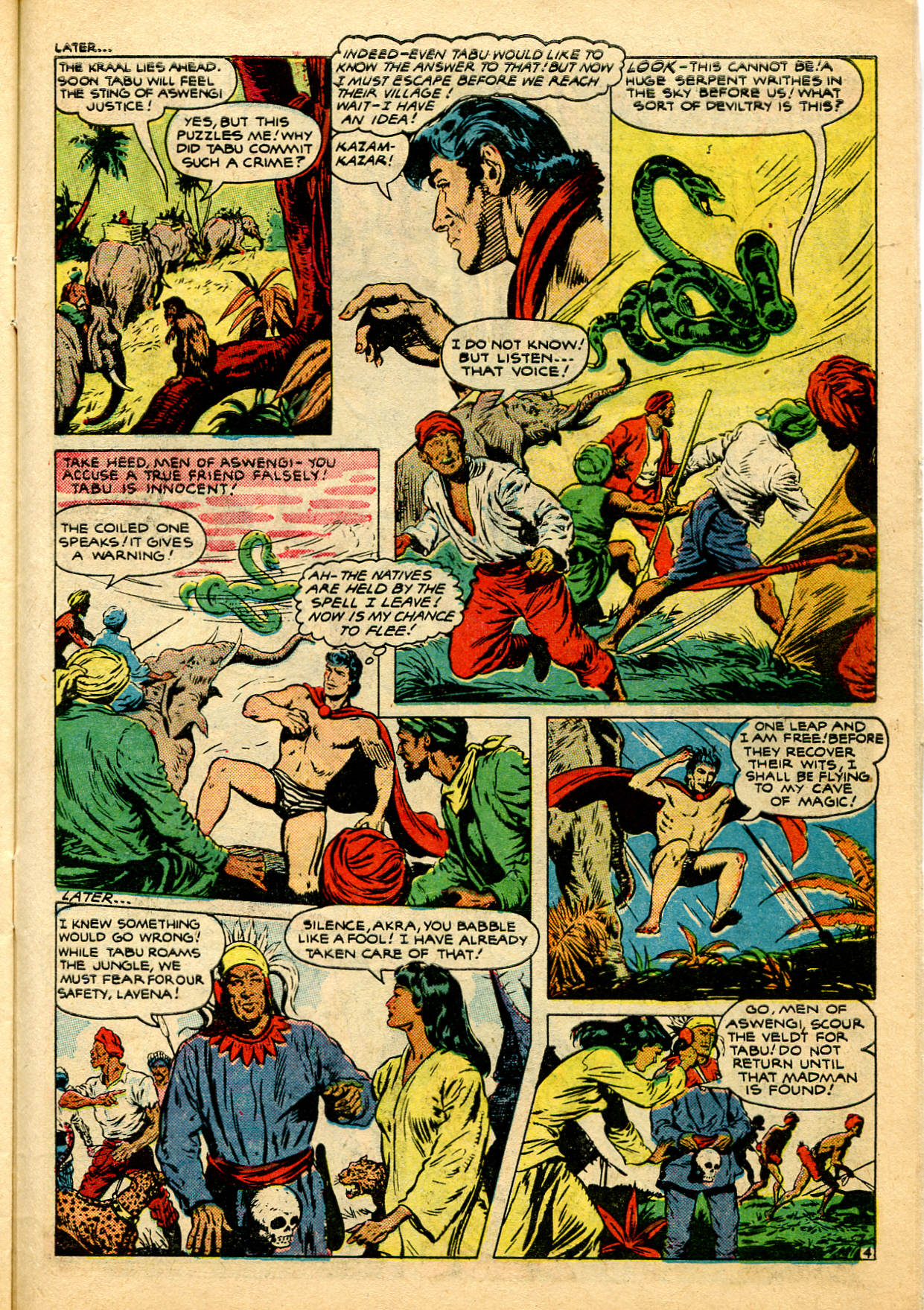 Read online Jungle Comics comic -  Issue #123 - 39