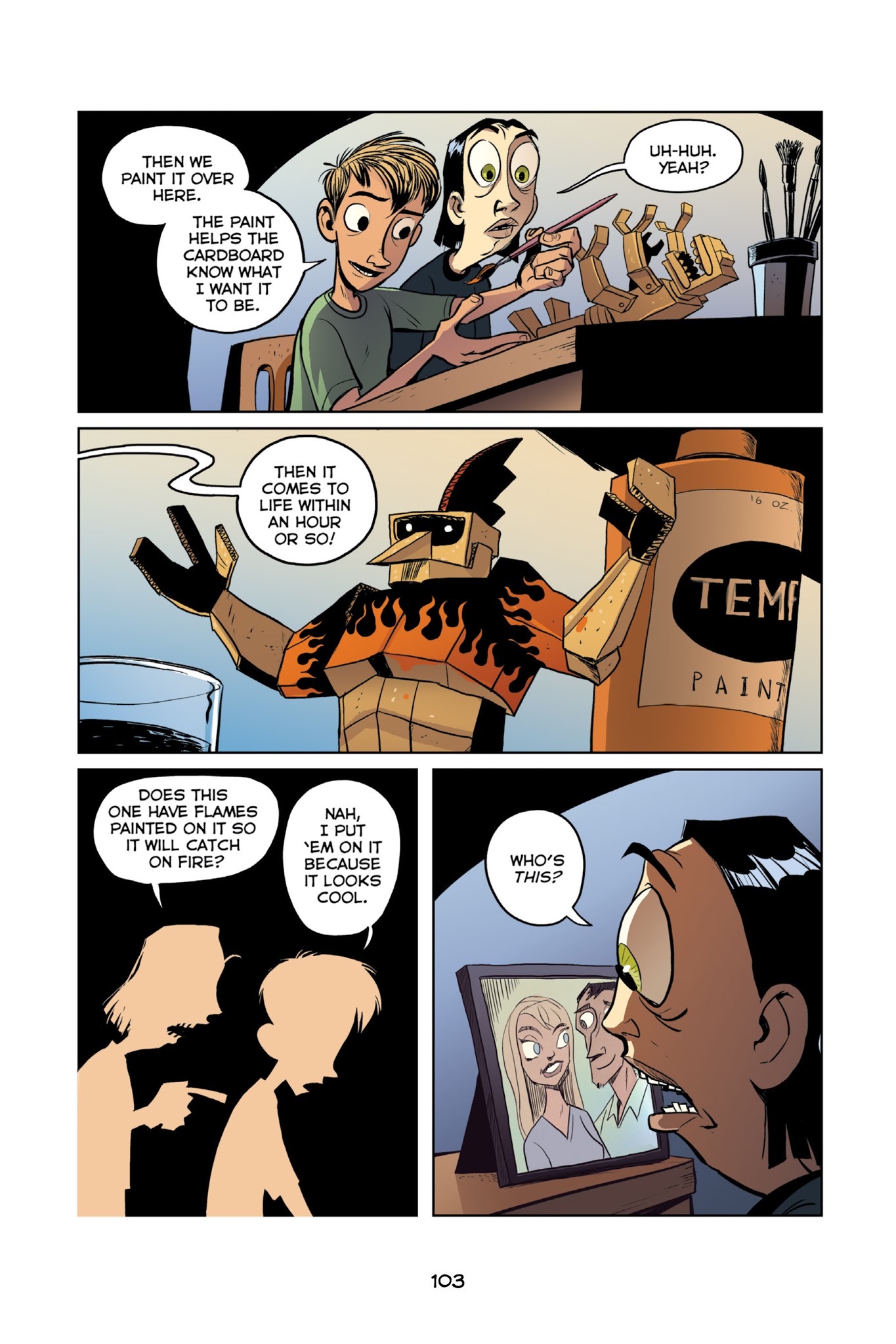 Read online Cardboard comic -  Issue # TPB - 107