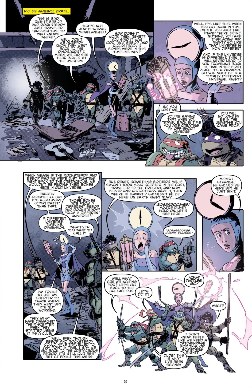 Read online Teenage Mutant Ninja Turtles: The IDW Collection comic -  Issue # TPB 8 (Part 1) - 29