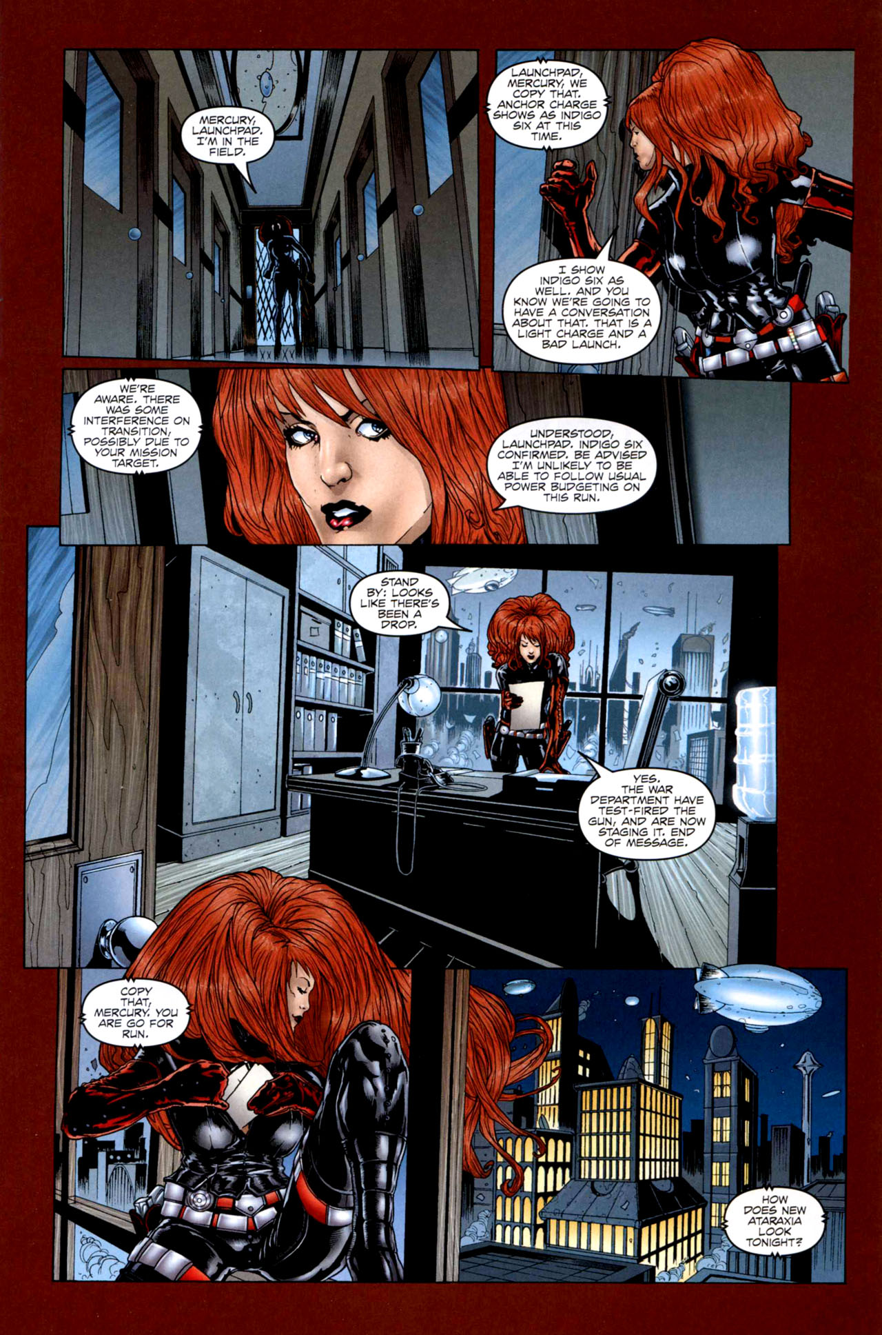 Read online Anna Mercury comic -  Issue #1 - 6