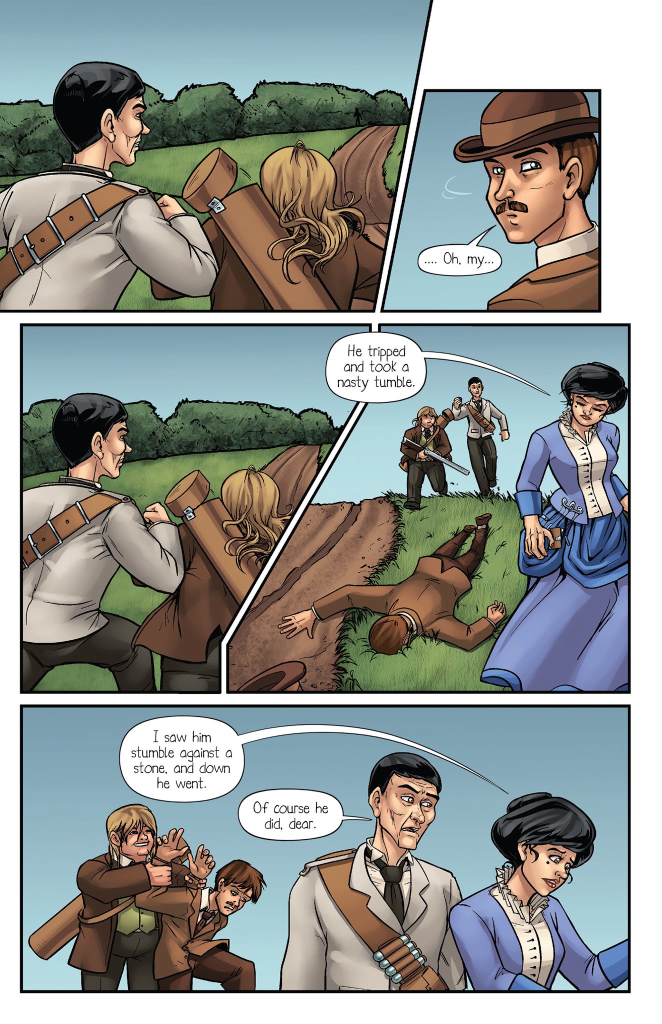 Read online The Trials and Tribulations of Miss Tilney comic -  Issue #2 - 12
