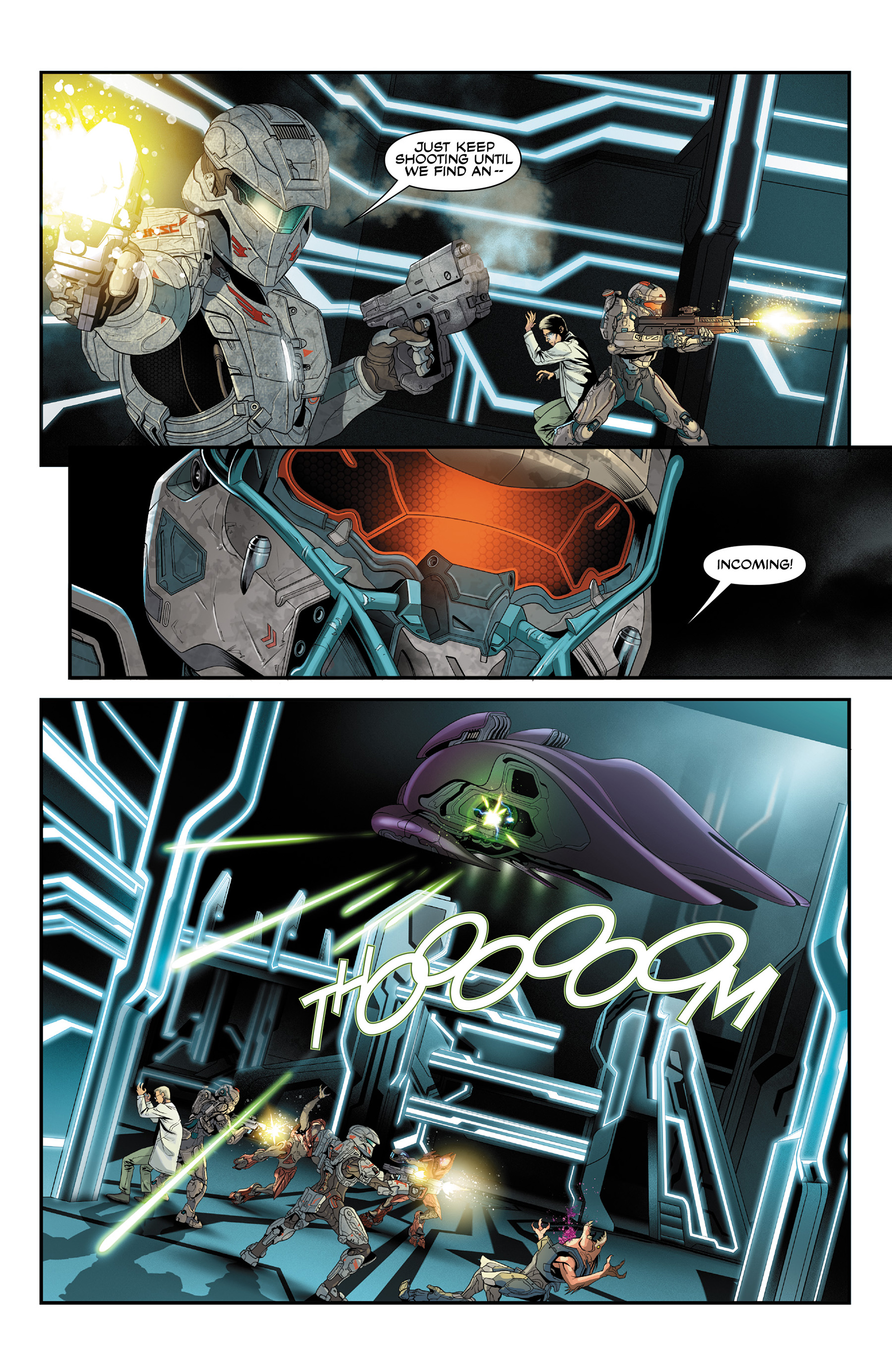 Read online Halo: Escalation comic -  Issue #23 - 6