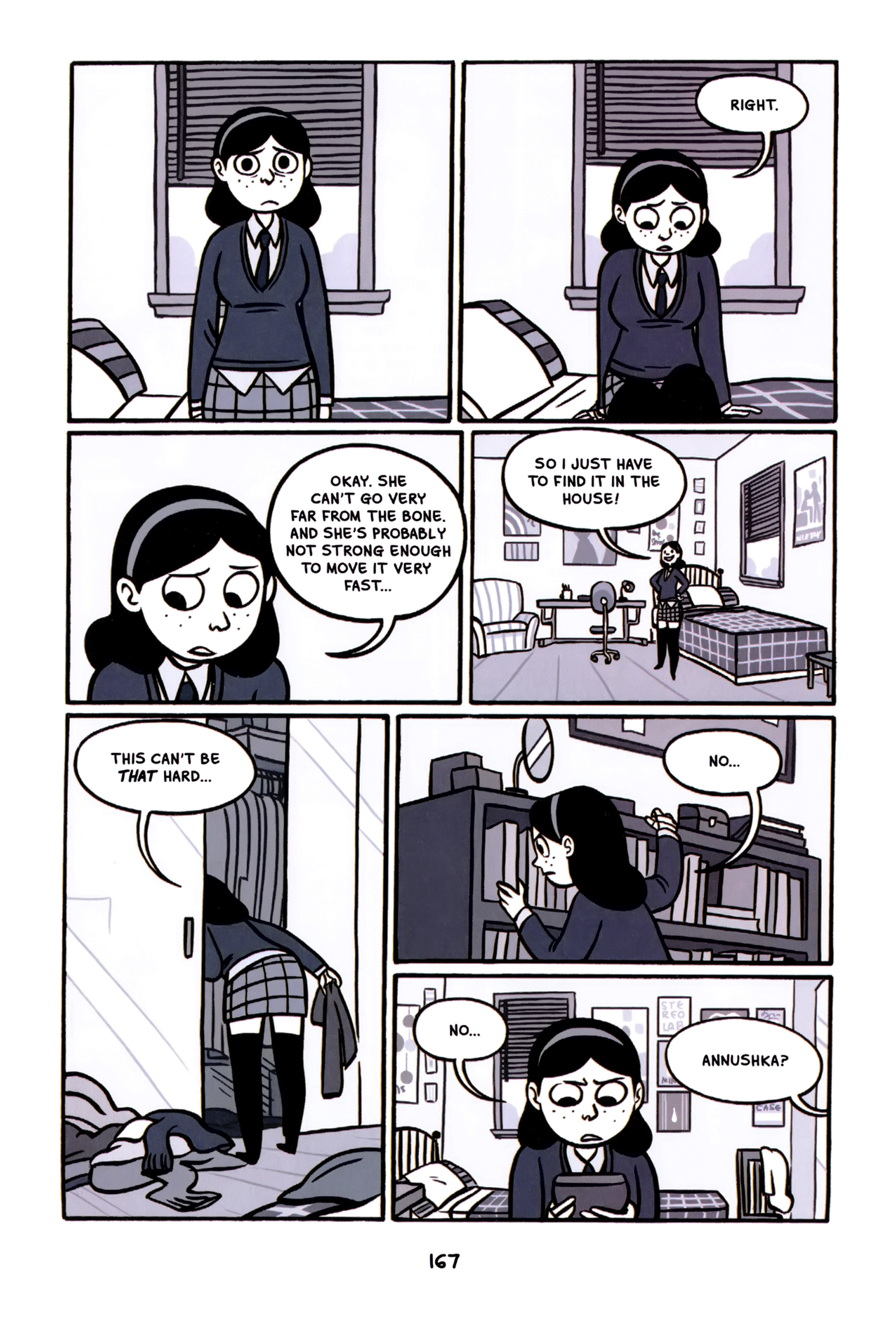 Read online Anya's Ghost comic -  Issue #1 - 168