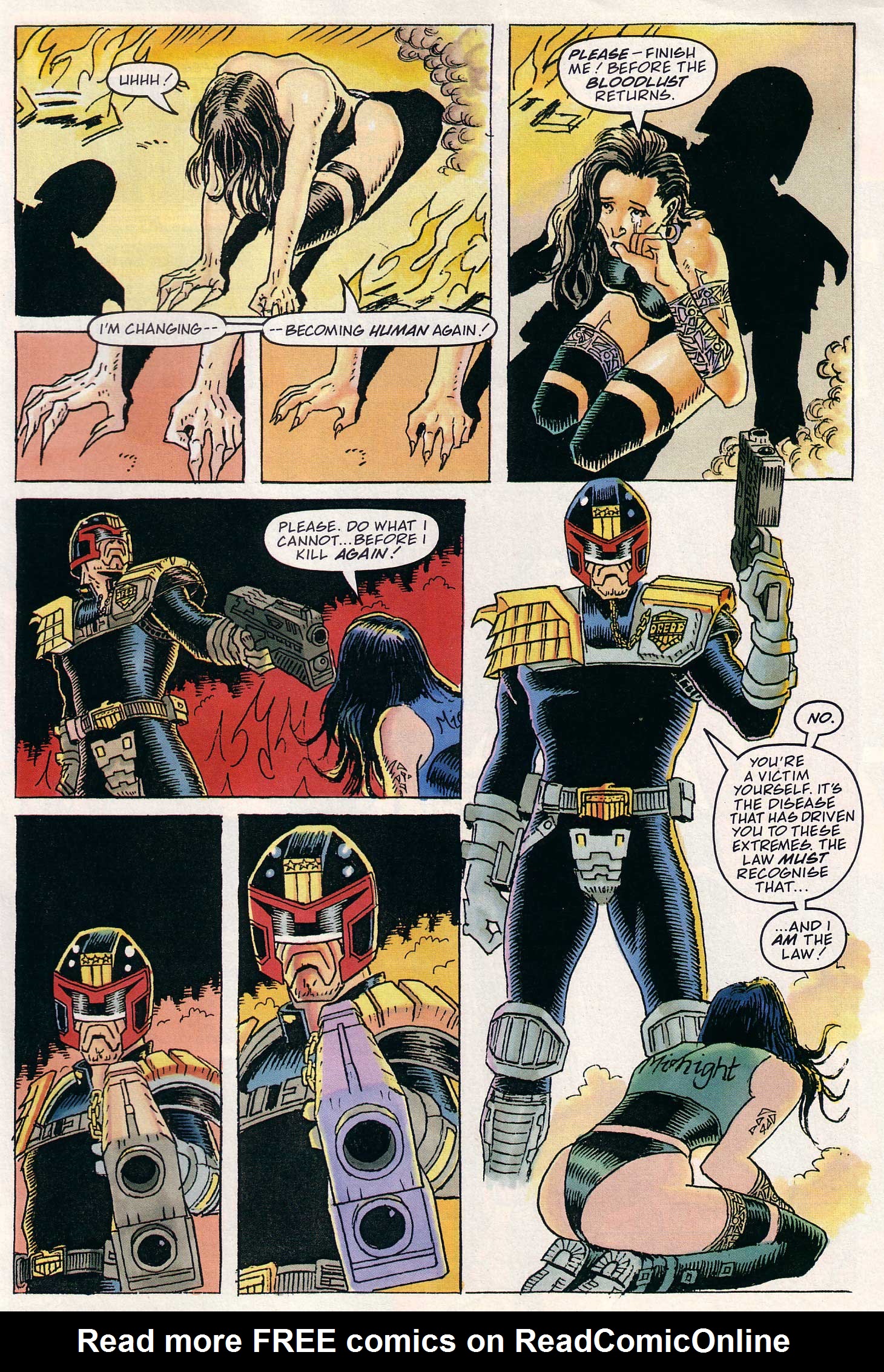 Read online Judge Dredd Lawman of the Future comic -  Issue #16 - 11