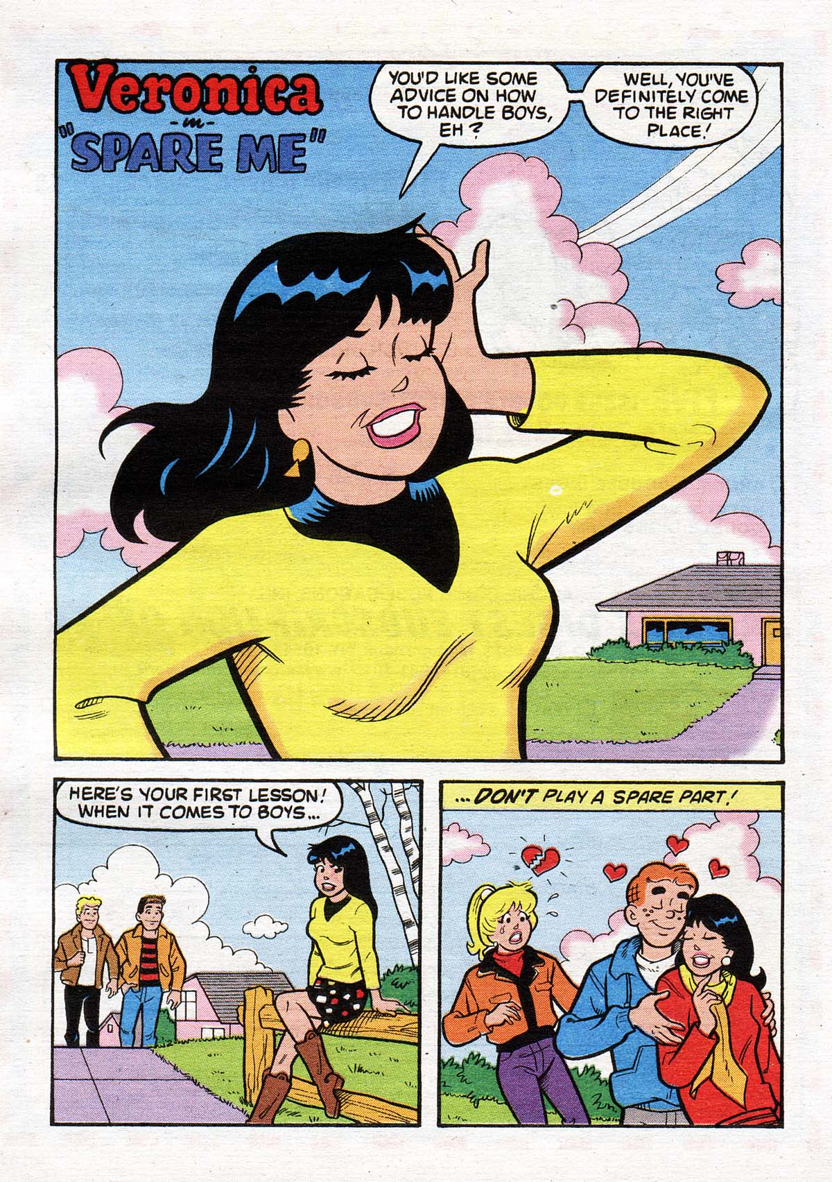 Read online Betty and Veronica Digest Magazine comic -  Issue #146 - 87