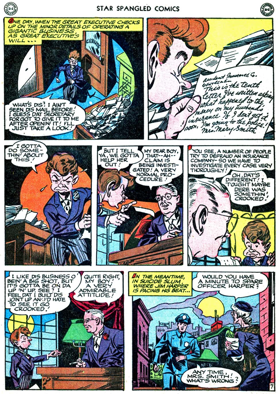 Read online Star Spangled Comics comic -  Issue #34 - 9