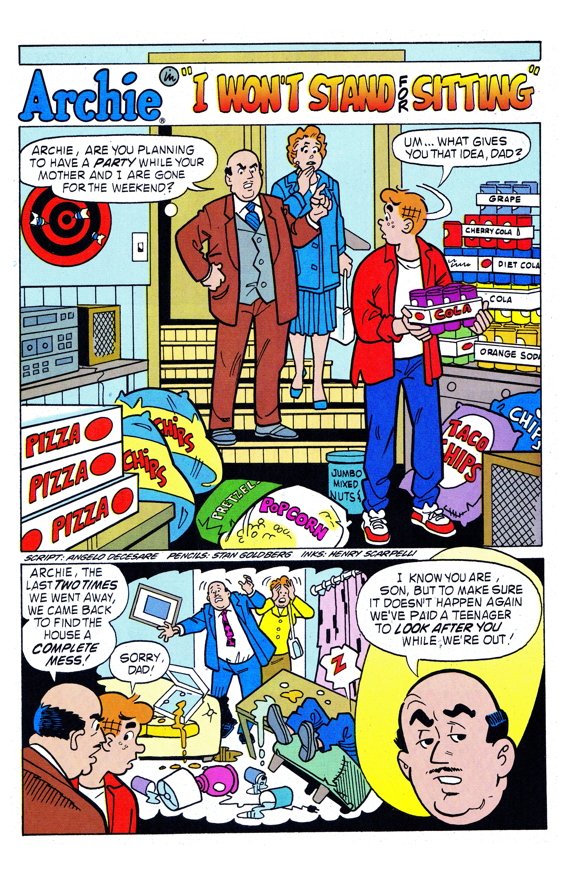 Read online Archie (1960) comic -  Issue #442 - 15