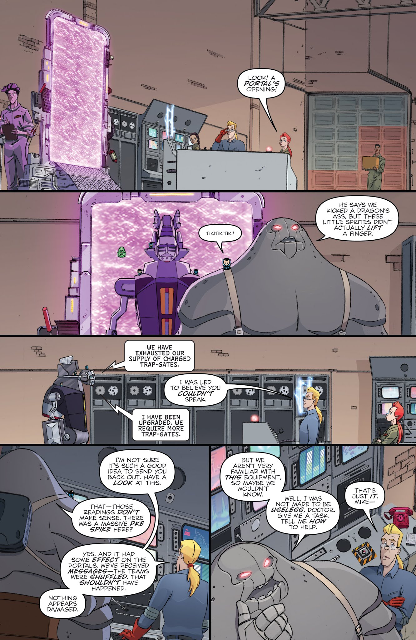 Read online Ghostbusters: Crossing Over comic -  Issue #4 - 24