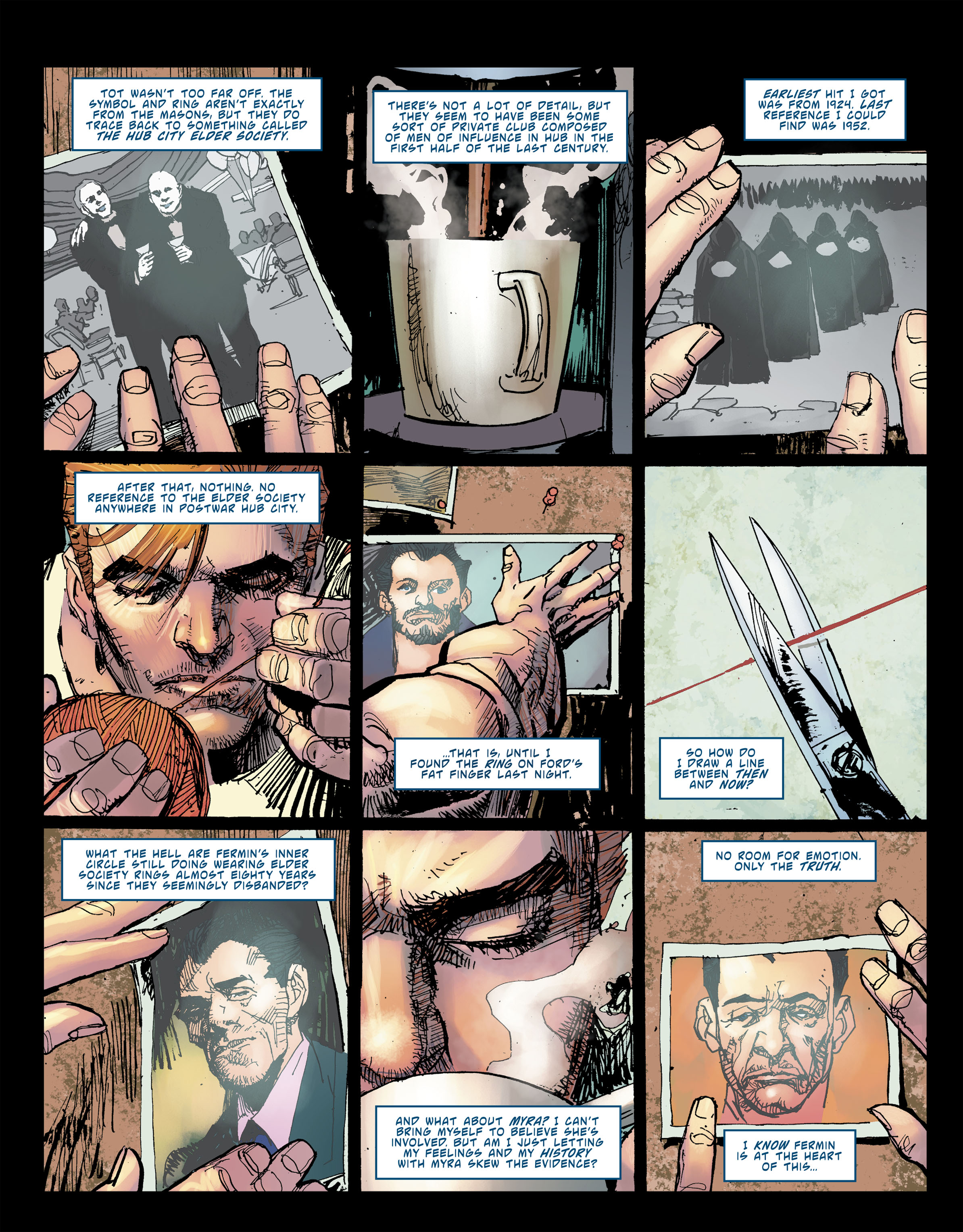 Read online The Question: The Deaths of Vic Sage comic -  Issue #1 - 18