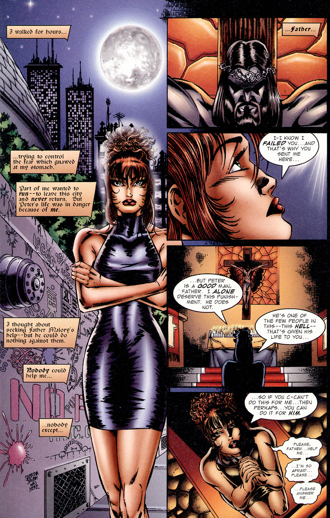 Read online Avengelyne (1995) comic -  Issue #2 - 16