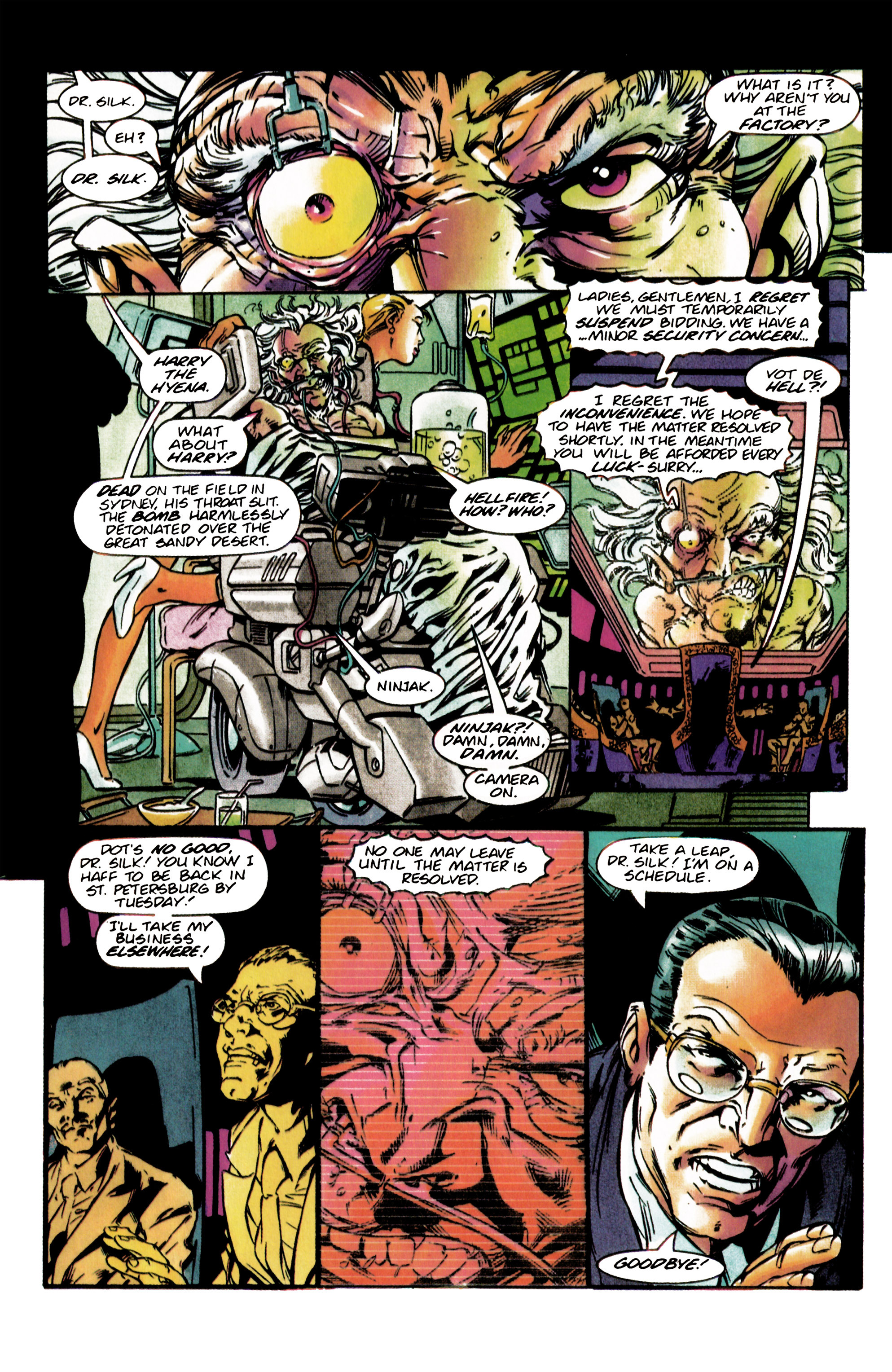 Read online Ninjak Yearbook comic -  Issue # Full - 25