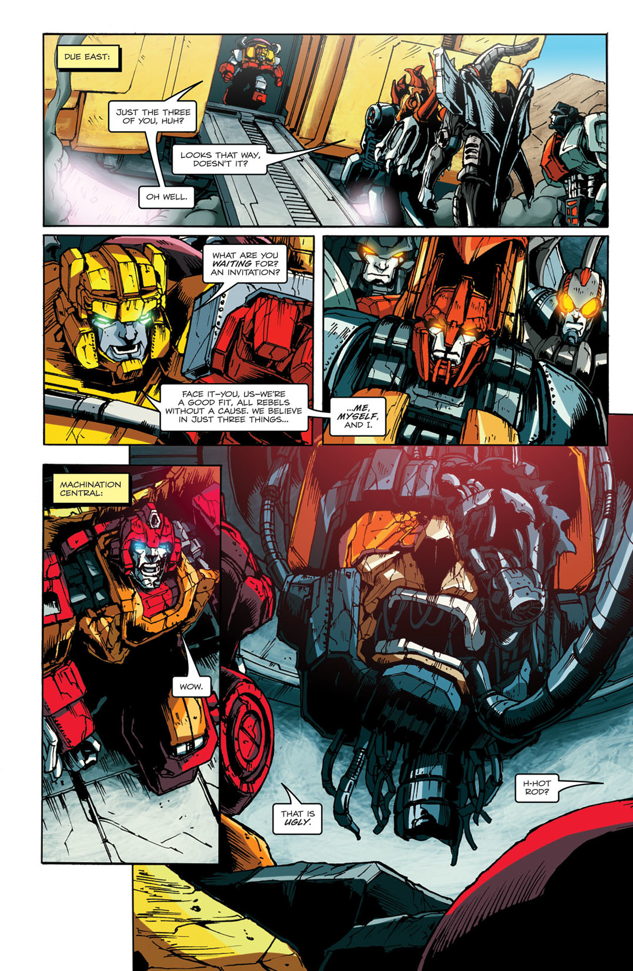 Read online The Transformers: Maximum Dinobots comic -  Issue #5 - 15