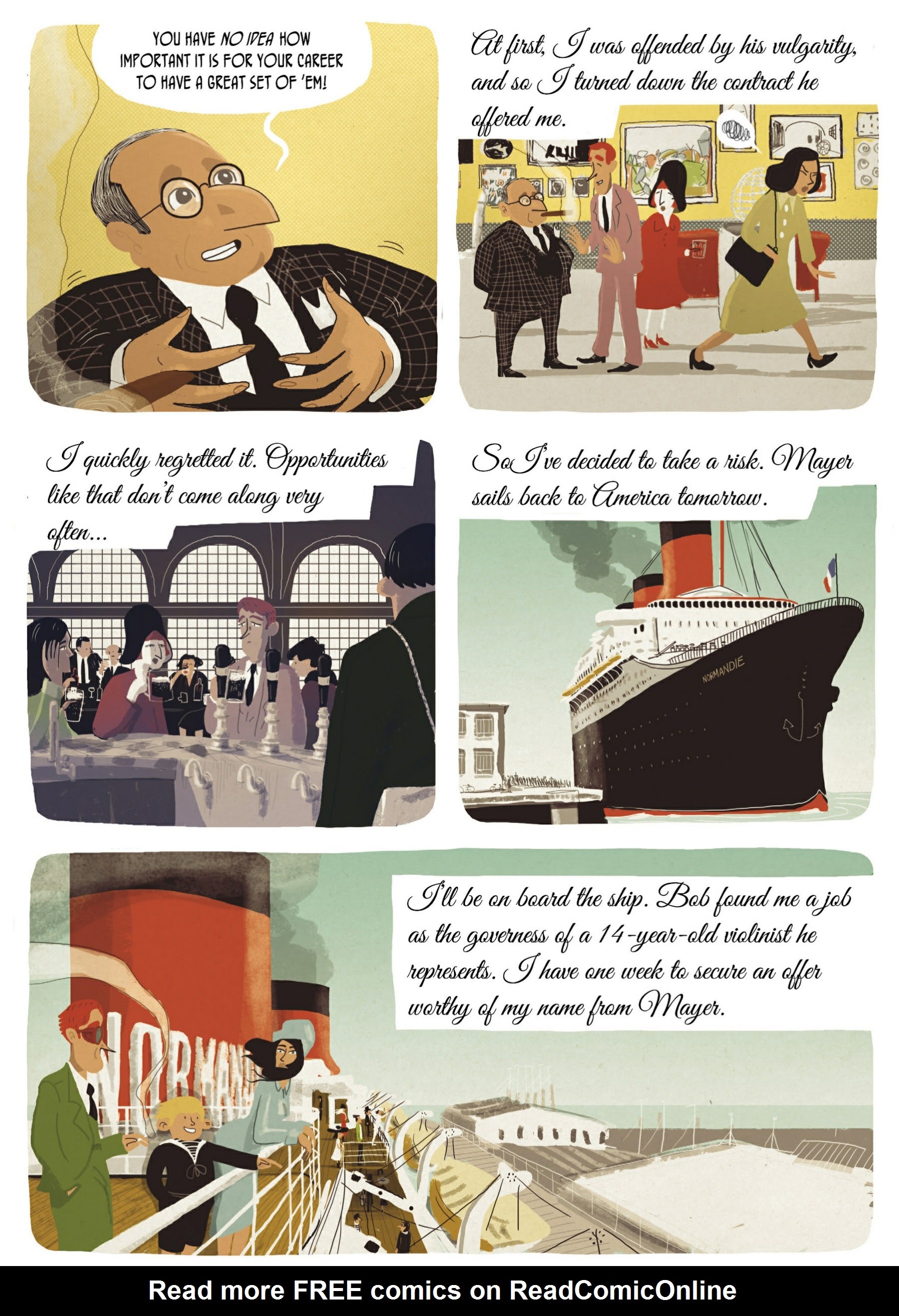 Read online Hedy Lamarr: An Incredible Life comic -  Issue # TPB (Part 1) - 76