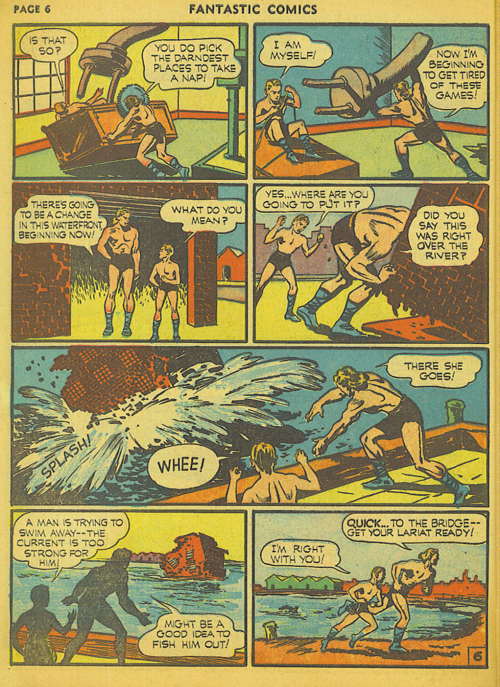 Read online Fantastic Comics comic -  Issue #15 - 55