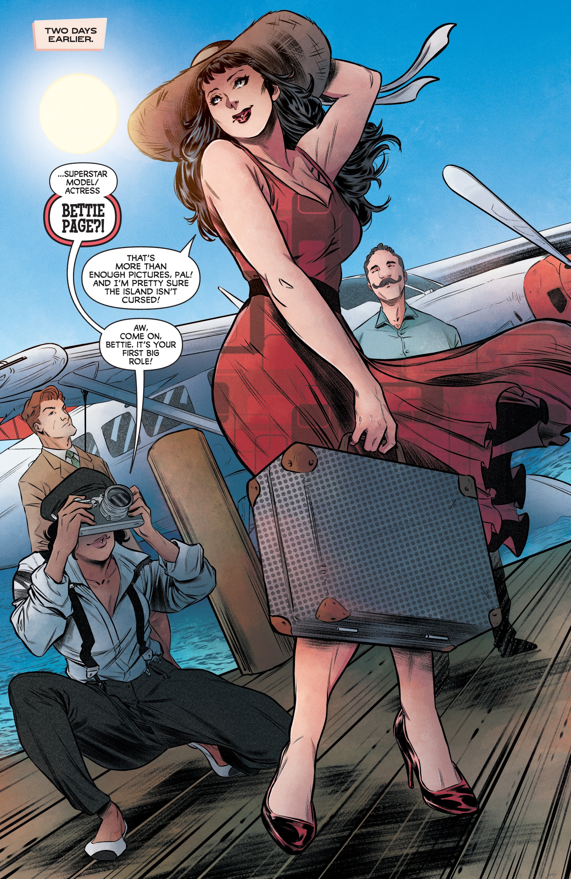 Read online Bettie Page (2020) comic -  Issue #1 - 8