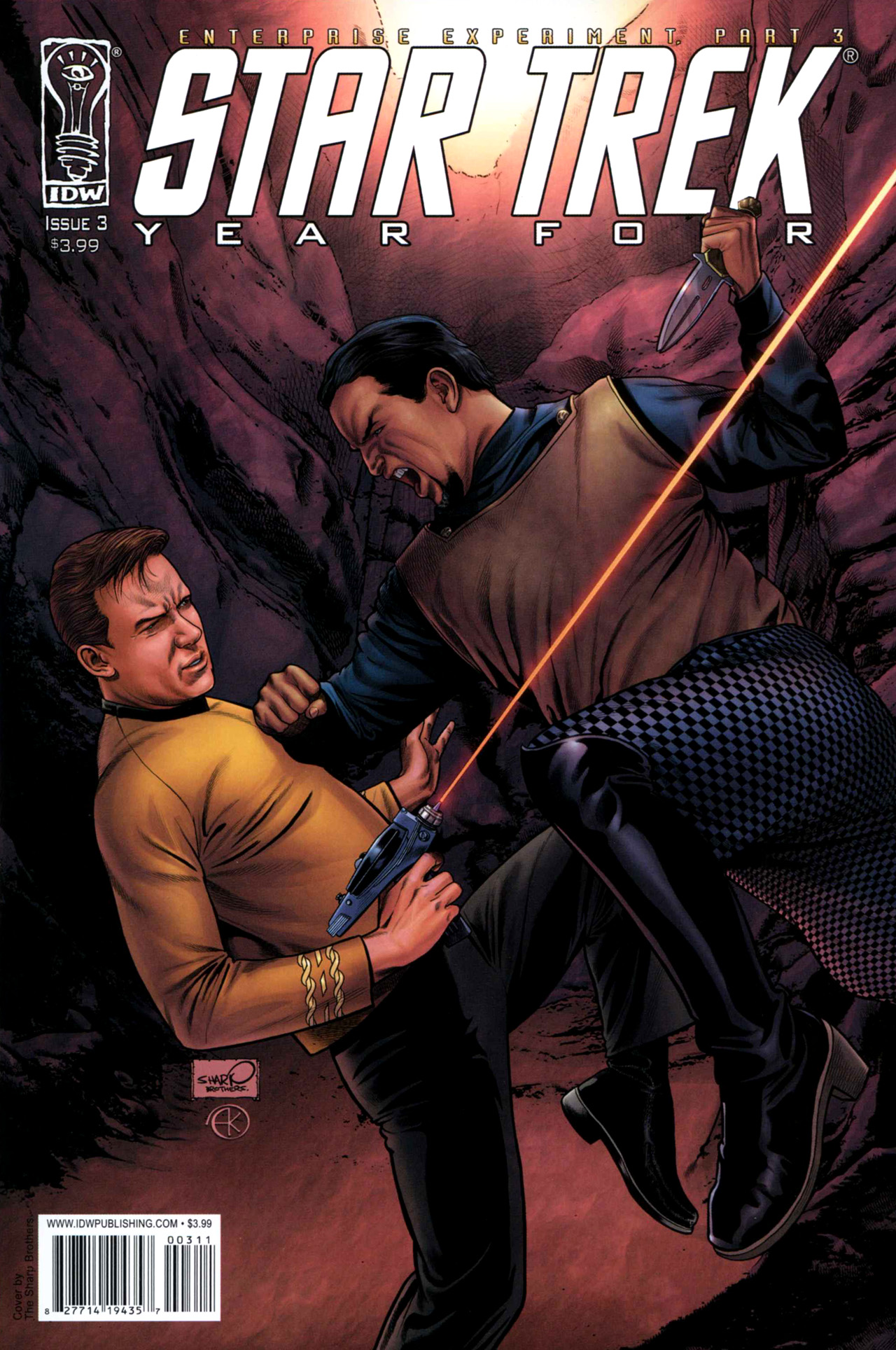 Read online Star Trek Year Four: The Enterprise Experiment comic -  Issue #3 - 1