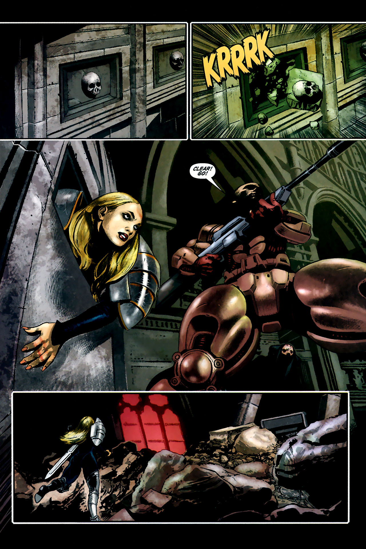 Read online Hellgate: London comic -  Issue #3 - 9