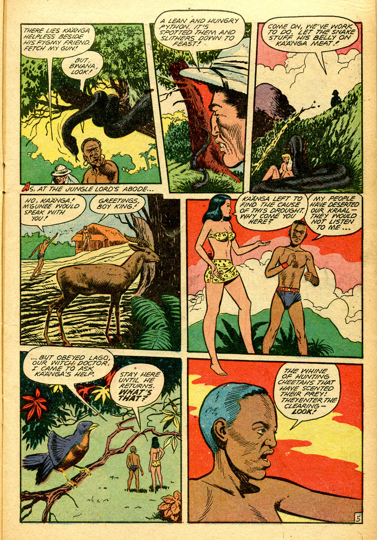 Read online Jungle Comics comic -  Issue #96 - 7