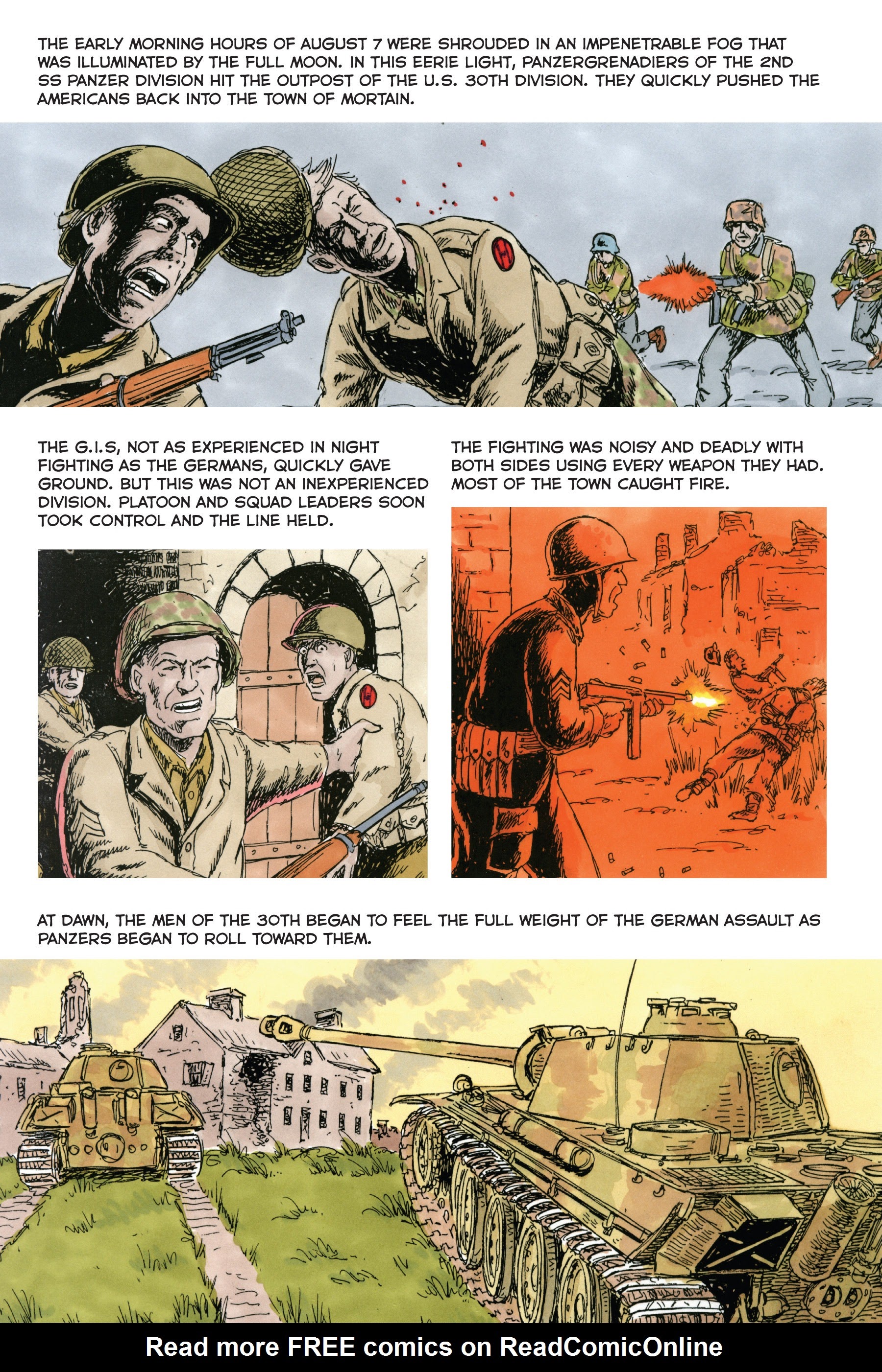 Read online Normandy: A Graphic History of D-Day, the Allied Invasion of Hitler's Fortress Europe comic -  Issue # TPB - 79