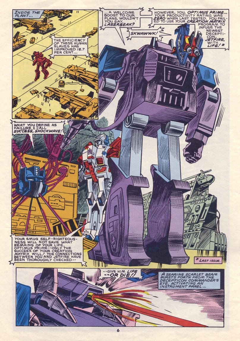 Read online The Transformers (UK) comic -  Issue #37 - 5