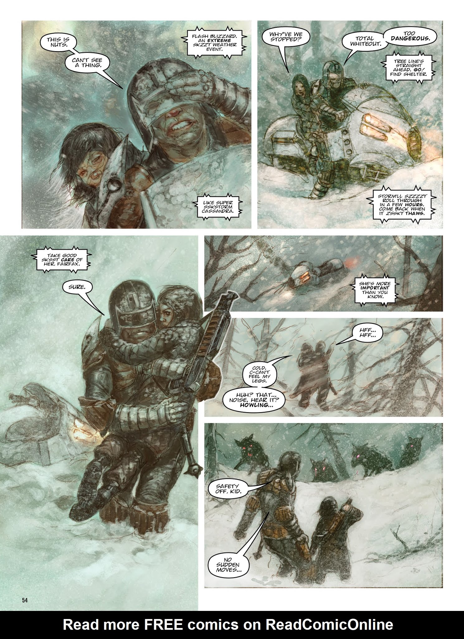 Read online The Dark Judges: The Fall of Deadworld comic -  Issue # TPB - 55
