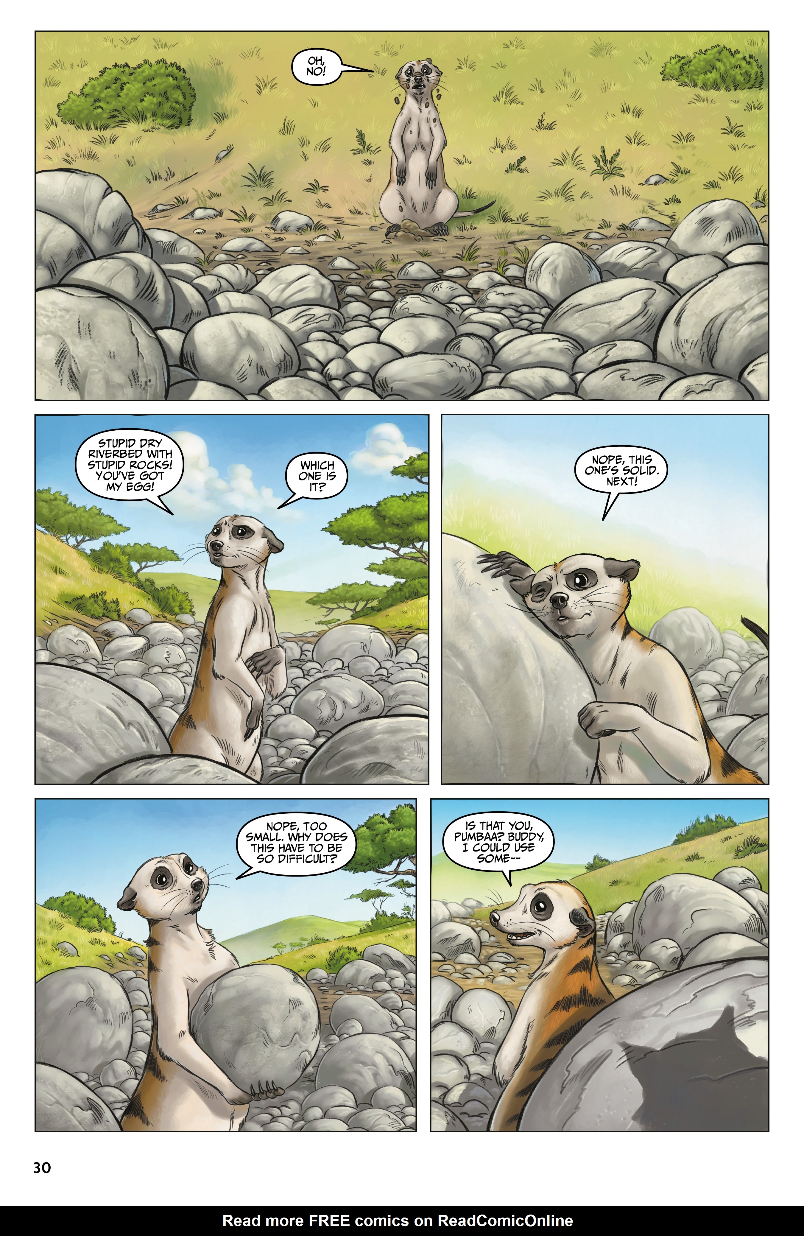 Read online Disney The Lion King: Wild Schemes and Catastrophes comic -  Issue # TPB - 31