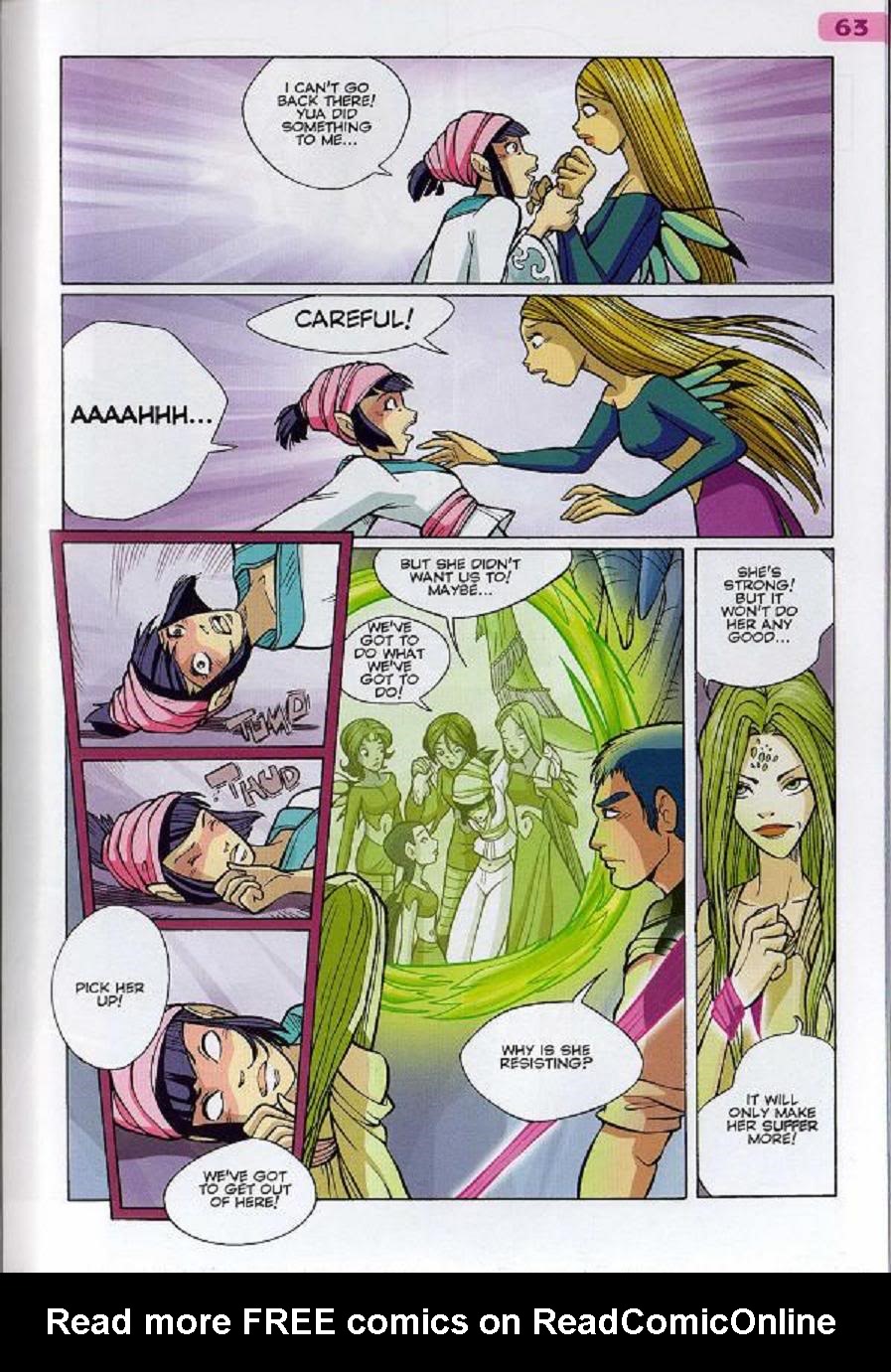 Read online W.i.t.c.h. comic -  Issue #30 - 47