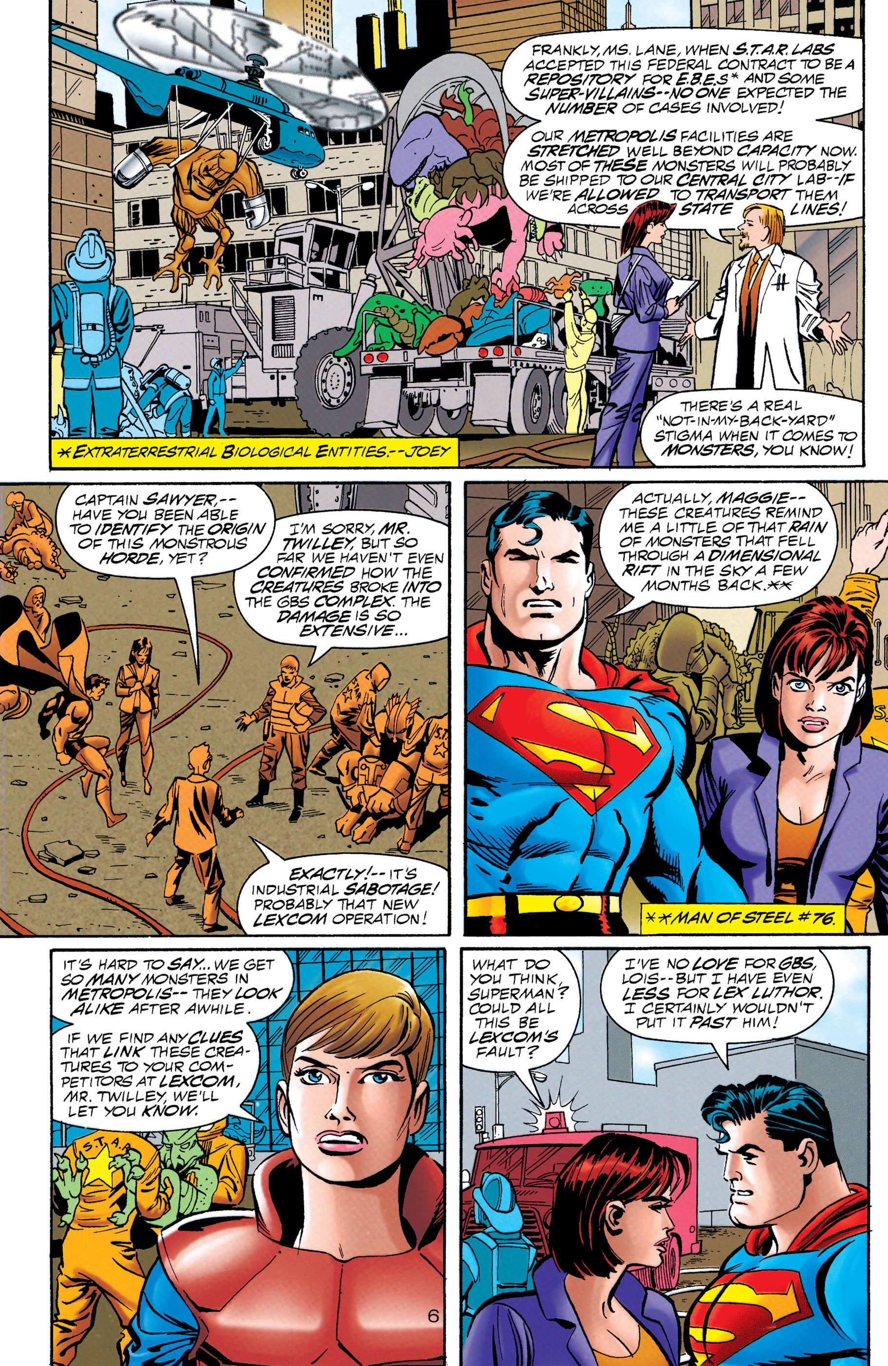 Read online Superman: The Man of Steel (1991) comic -  Issue #85 - 6