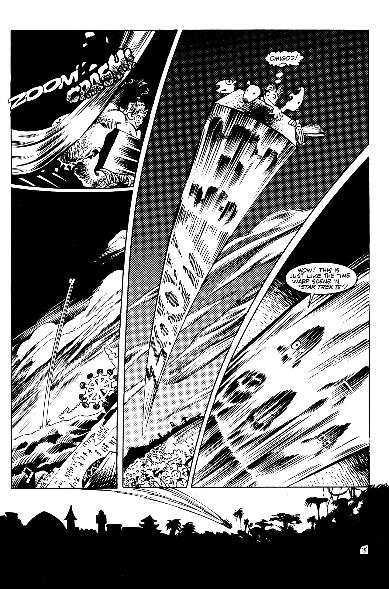 Read online Adolescent Radioactive Black Belt Hamsters comic -  Issue #6 - 17