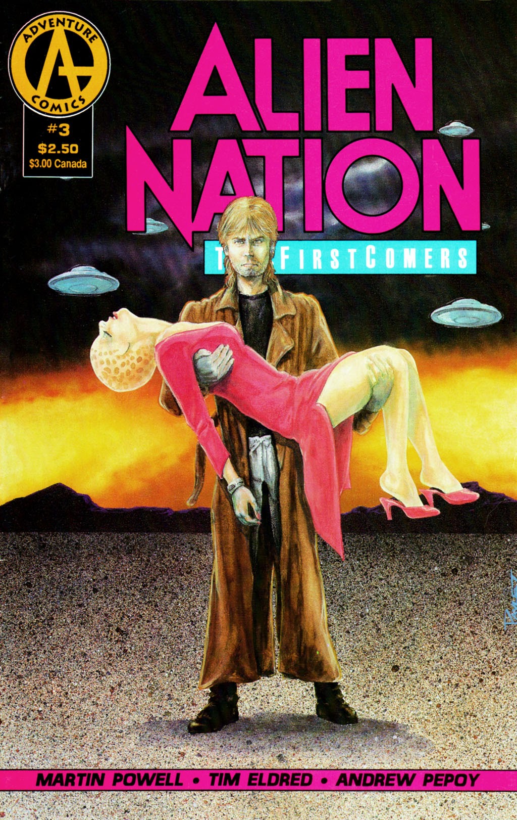 Read online Alien Nation: The First Comers comic -  Issue #3 - 2